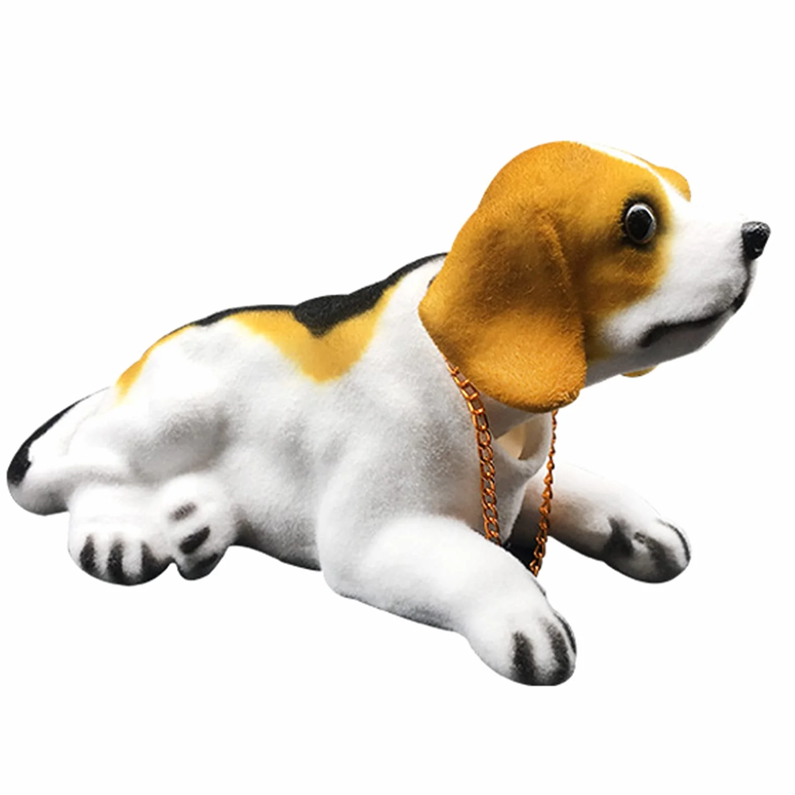 Bobbleheads dla psa na deskę rozdzielczą samochodu, żywica bobbleheads, dekoracje samochodowe dla psa, dekoracja wnętrza samochodu, ozdoby dekoracyjne (Beagle)