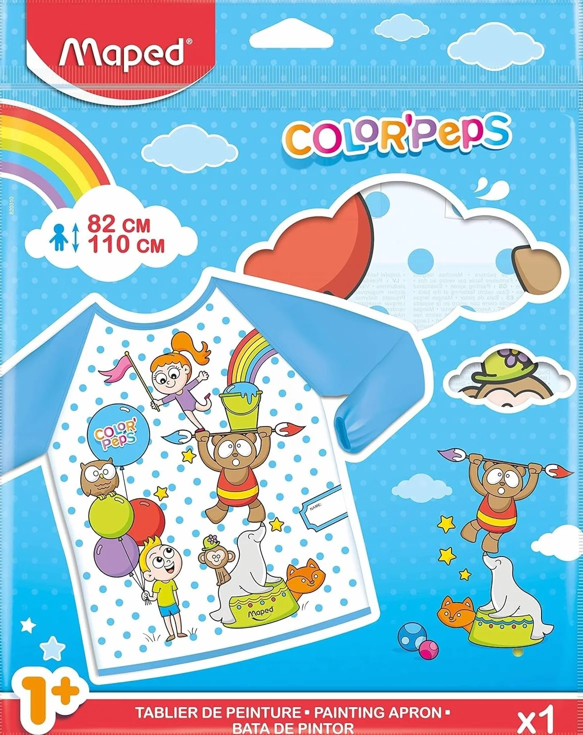 Maped 820310 Color'Peps fartuch wczesnego wieku