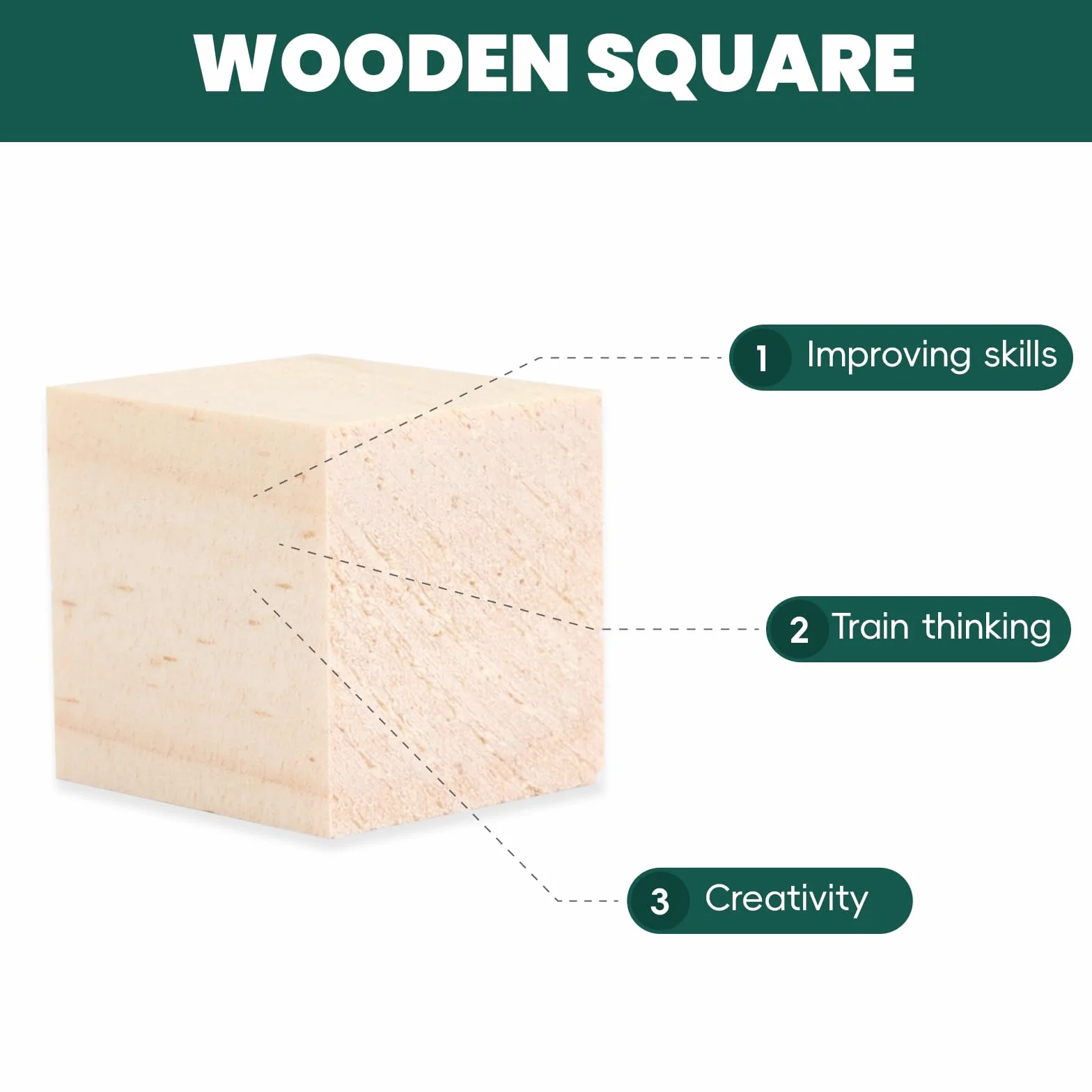 Małe Drewniane Kostki, 90 Szt., 2 x 2 x 2 Cm, Naturalne, Niedokończone, Kwadratowe Kostki Drewniane, Do Majsterkowania, Znaczków, Puzzli, Cyfr, Dekoracji, Rzemiosła Drzewnego