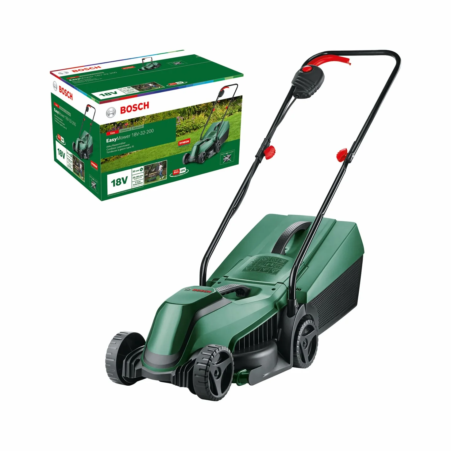 Bosch EasyMower 18V-32-200 Kosiarka Akumulatorowa 18V Szerokość Cięcia 32 cm