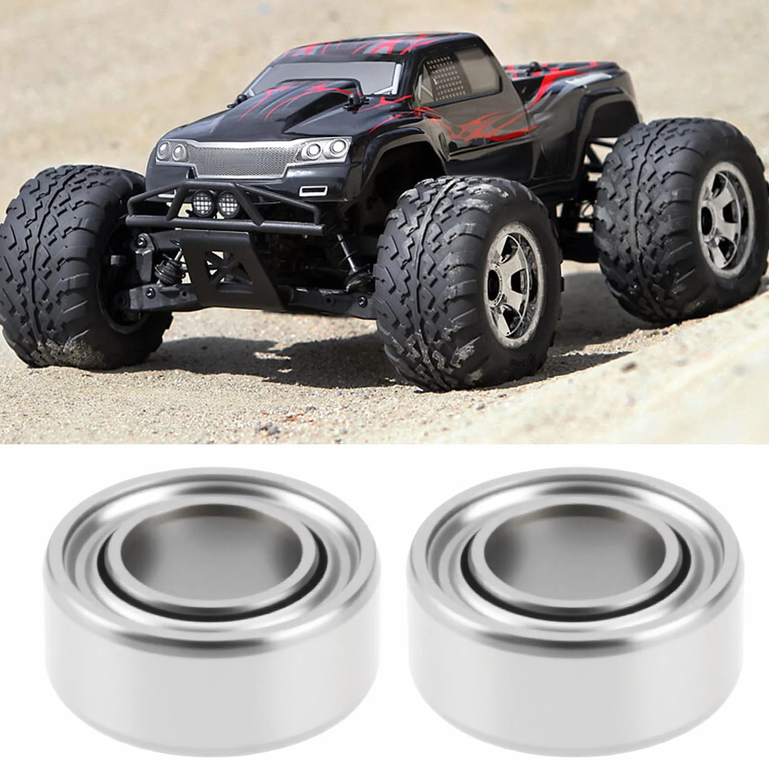 10 szt. Mr63-Zz 3 x 6 x 2,5 mm RC model łożyska samochodowe kompatybilne z ostrzami Align H1155 kompatybilne z E-Flite EFLH1115L