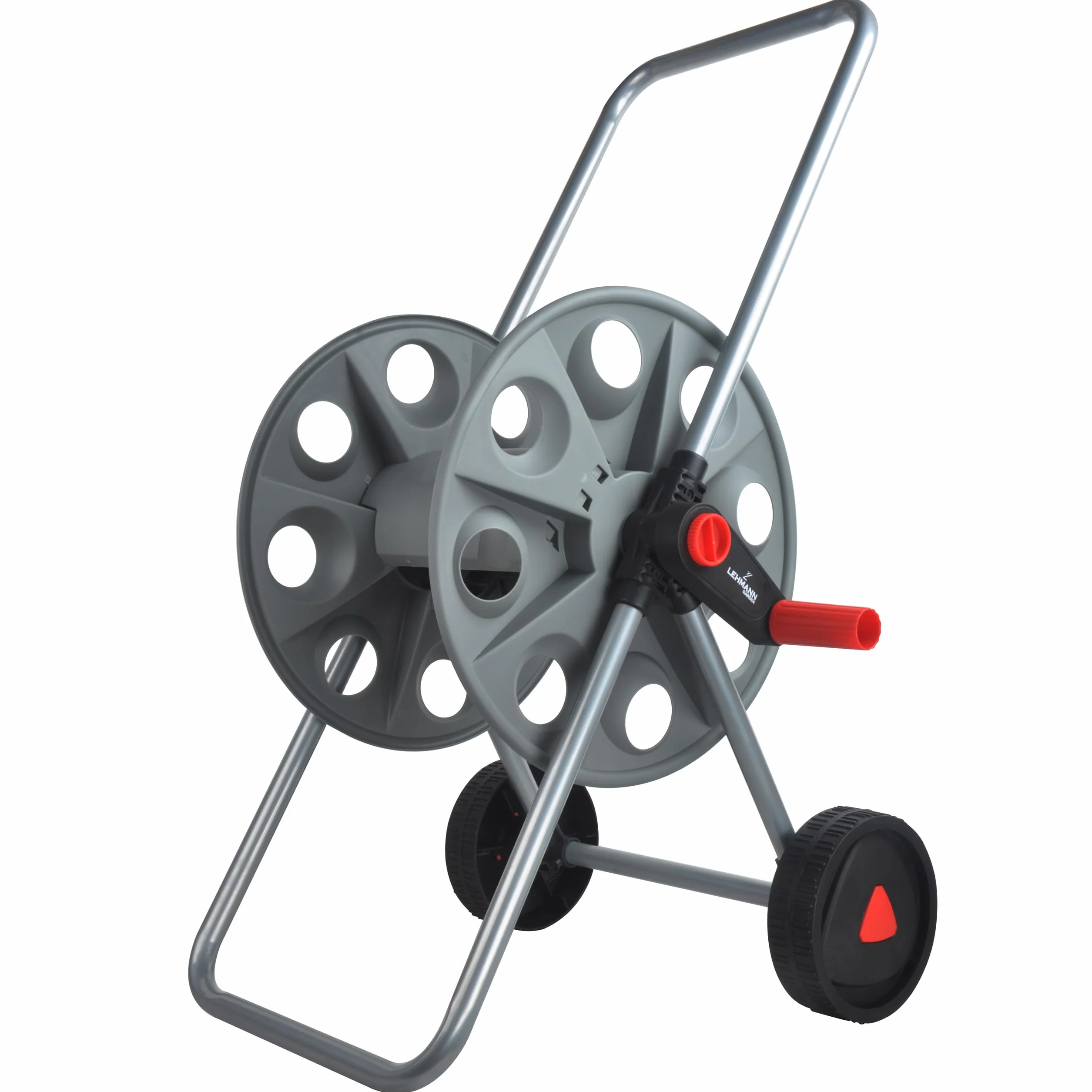 Lehmann LGAHT-4525 wózek na wąż ogrodowy do 45 m 1/2" 3/4" stalowy 46x44x75 cm 2,5 kg