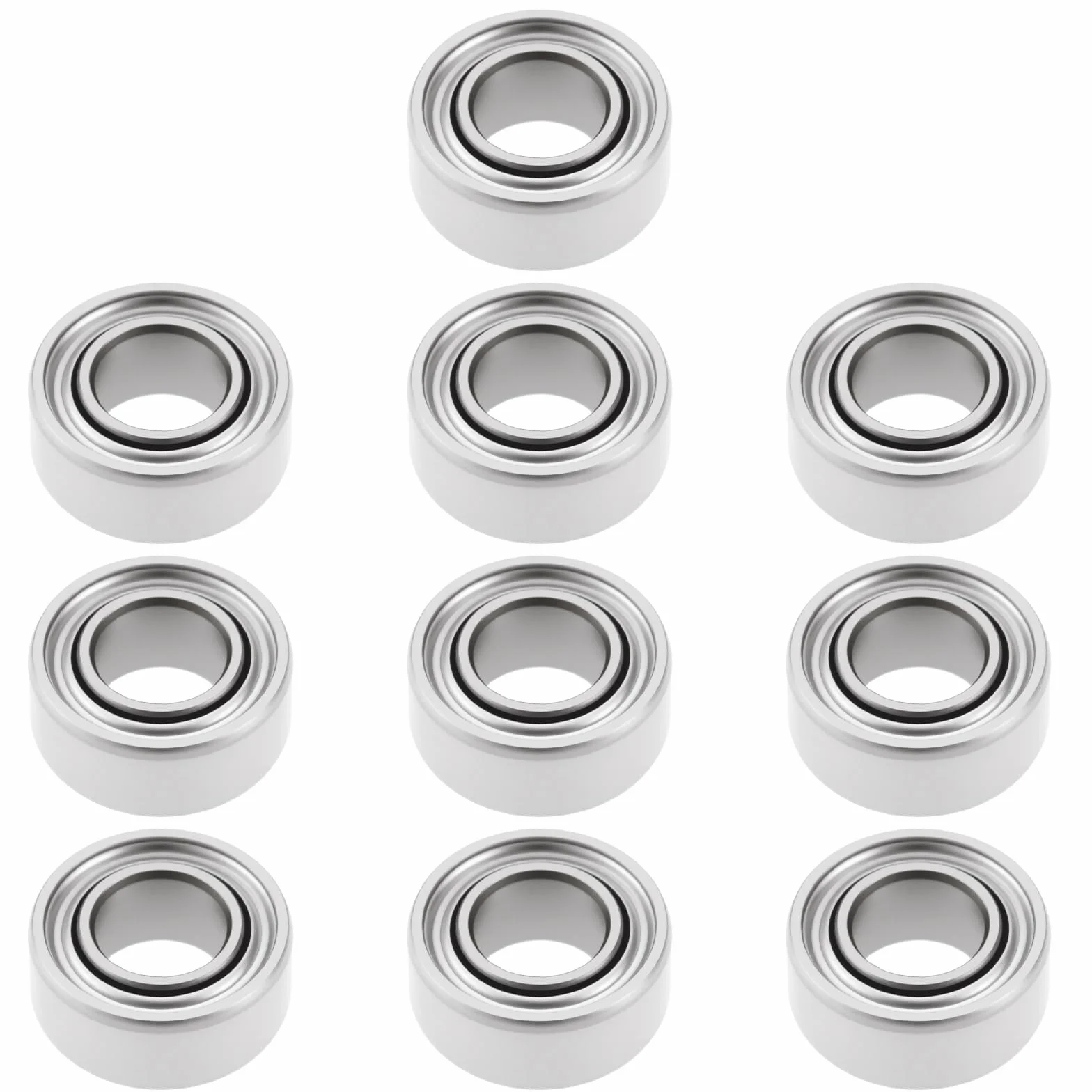 10 szt. Mr63-Zz 3 x 6 x 2,5 mm RC model łożyska samochodowe kompatybilne z ostrzami Align H1155 kompatybilne z E-Flite EFLH1115L