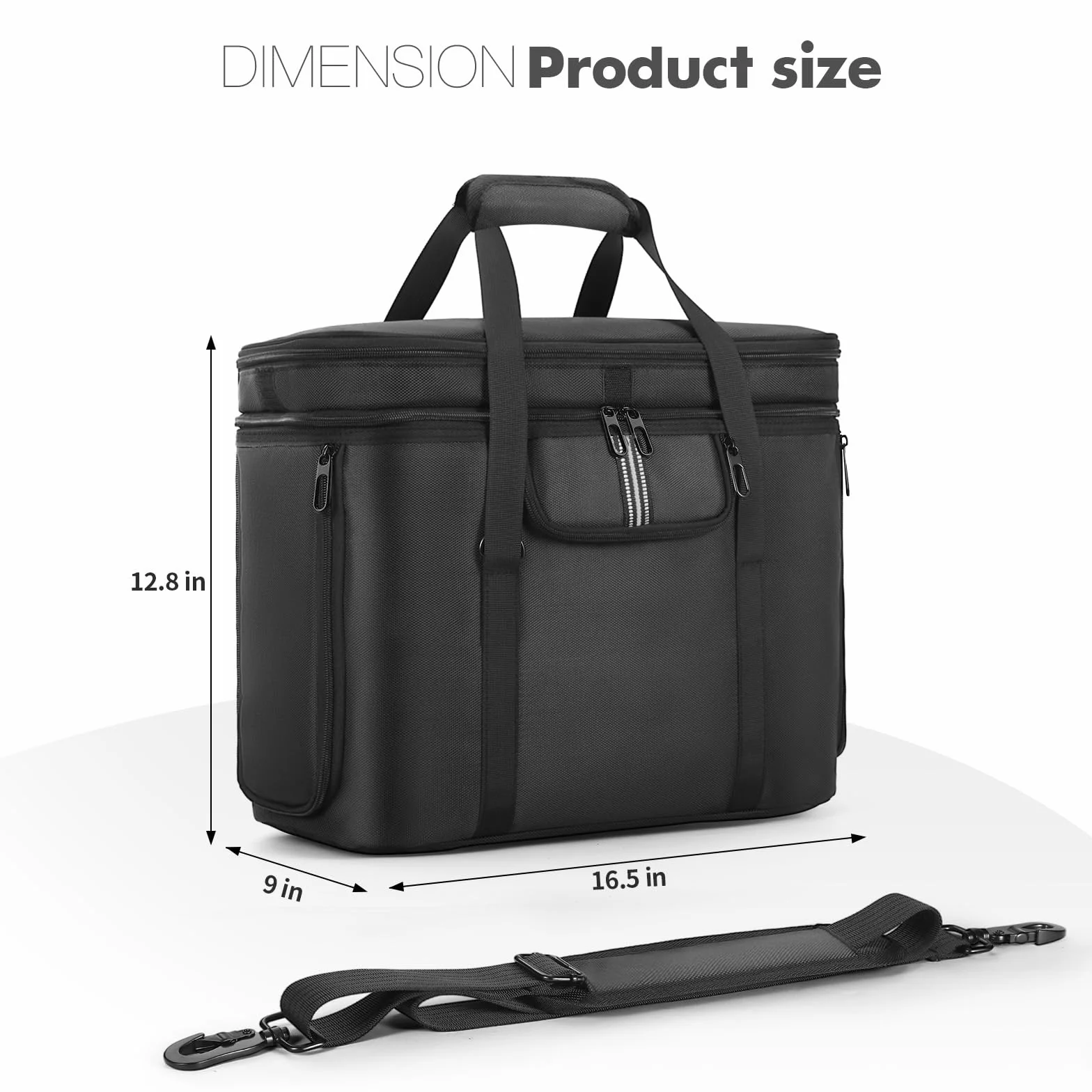 Futerał do przenoszenia ECOFLOW Delta 3 Plus, torba podróżna kompatybilna z Delta 2/Delta 3/3 Classic