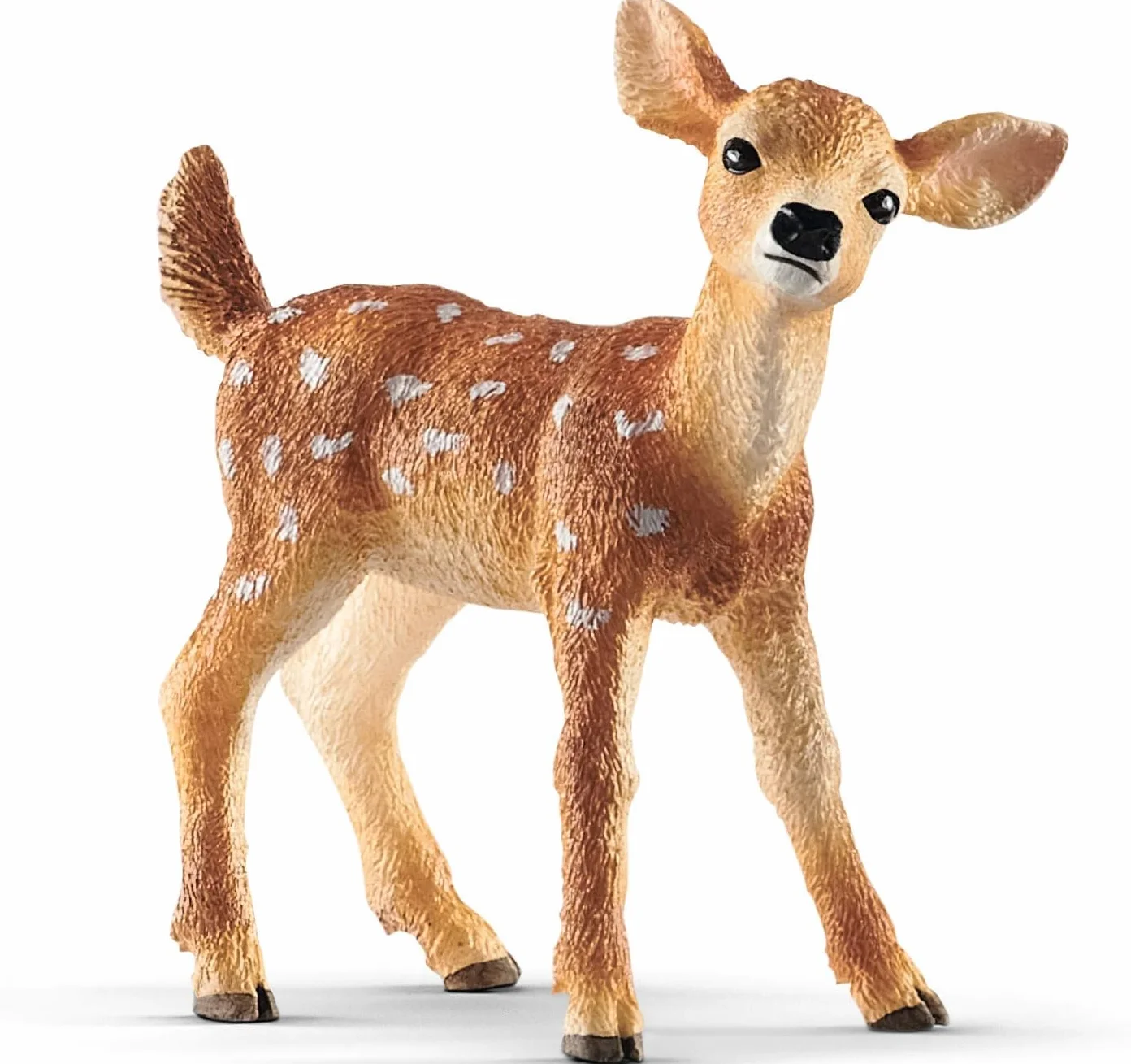 schleich WILD LIFE | Jelonek wirginijski 14820 | realistyczna figurka zwierzęcia | zabawka zoo i prezent dla dziewczynek i chłopców | figurka kolekcjonerska | od 3 lat | 5 x 2 x 5 cm