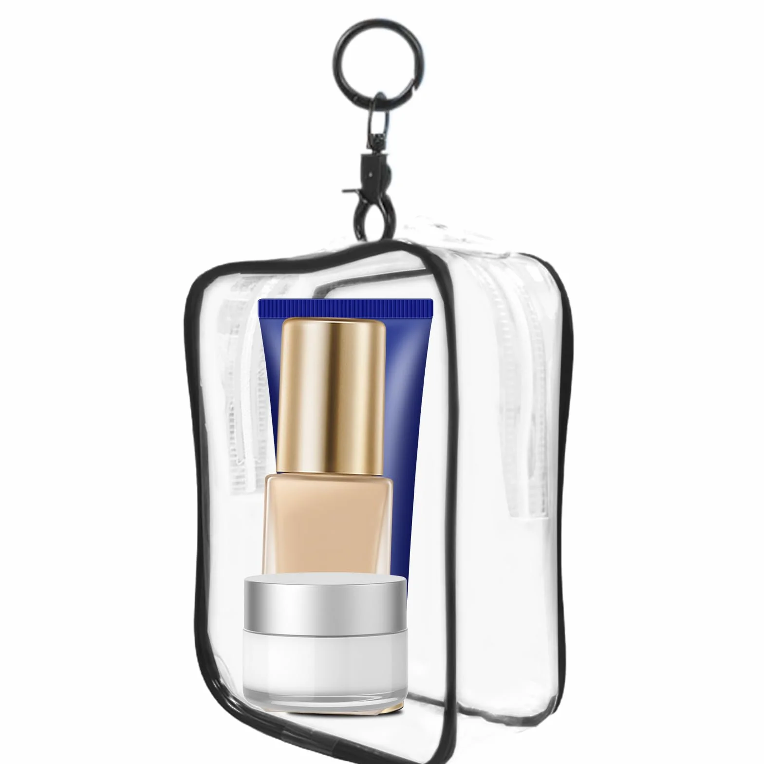 Wyczy?? etui na brelok do kluczy, gablot? dla lalek | Wielofunkcyjna kwadratowa torba ekspozycyjna,Kwadratowy model figurki z breloczkiem, przezroczysty organizer do przechowywania figurek dla ma?ych