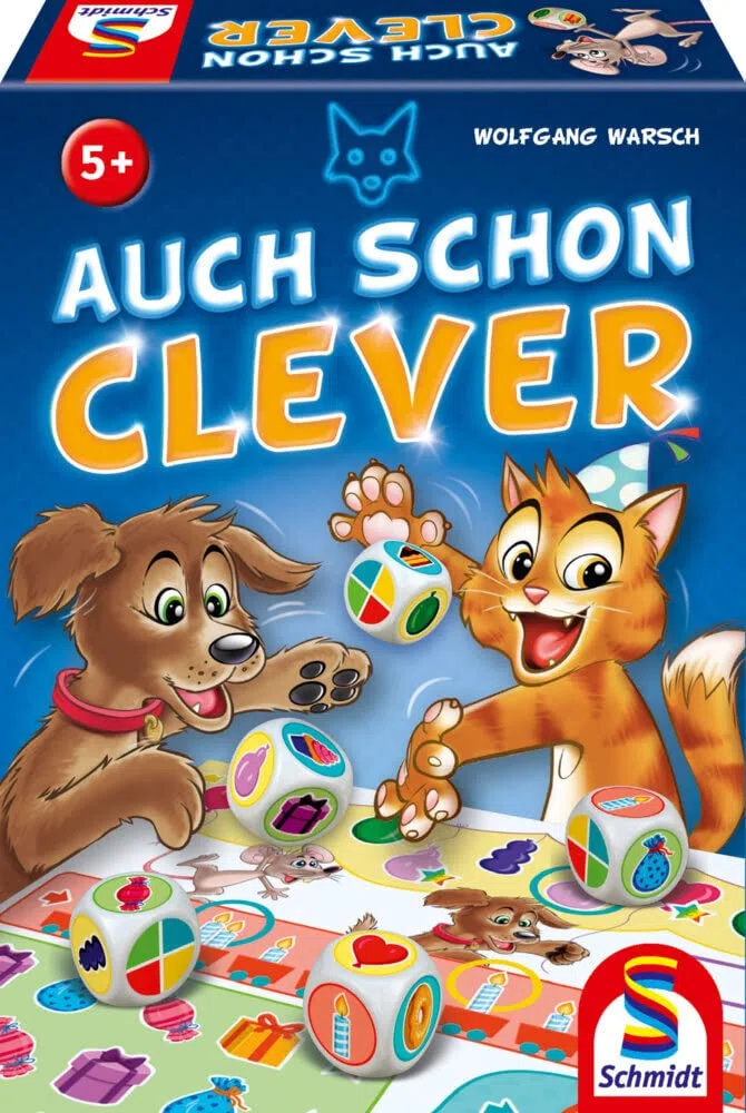 Schmidt Spiele 40625 Również już Clever, gra w kości dla dzieci