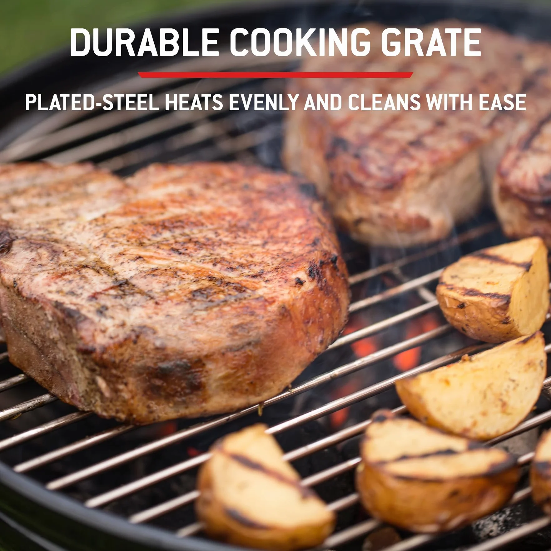 Weber Smokey Joe Original Grill węglowy Ø 37 cm, przenośny grill BBQ z emaliowaną pokrywą - Czarny