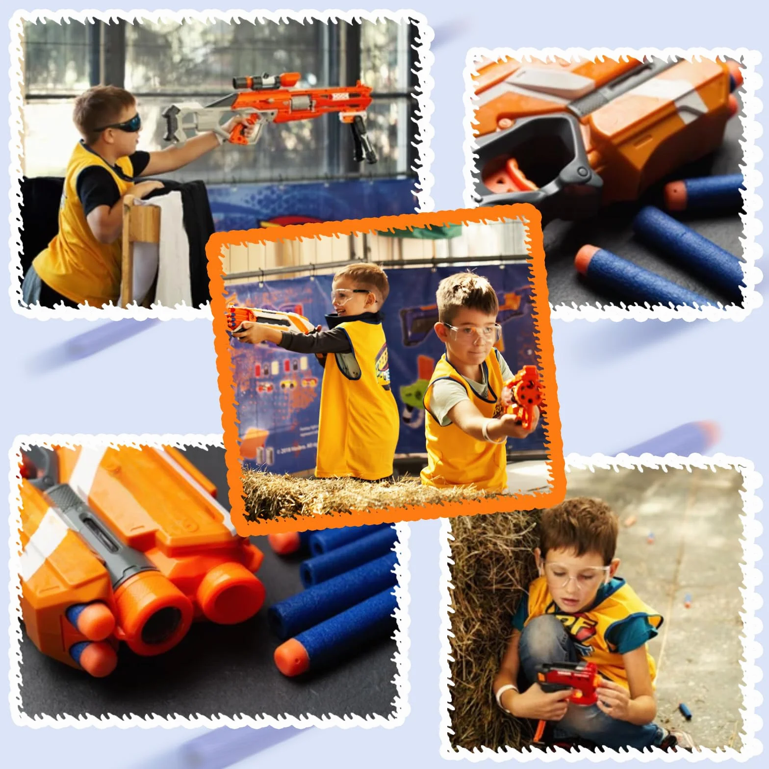 AMOSTING 100 rzutek do Nerf Elite 2.0 z workiem na sznurek, zapasowe lotki amunicja, piankowe rzutki kompatybilne z Nerf Hasbro Fortnite