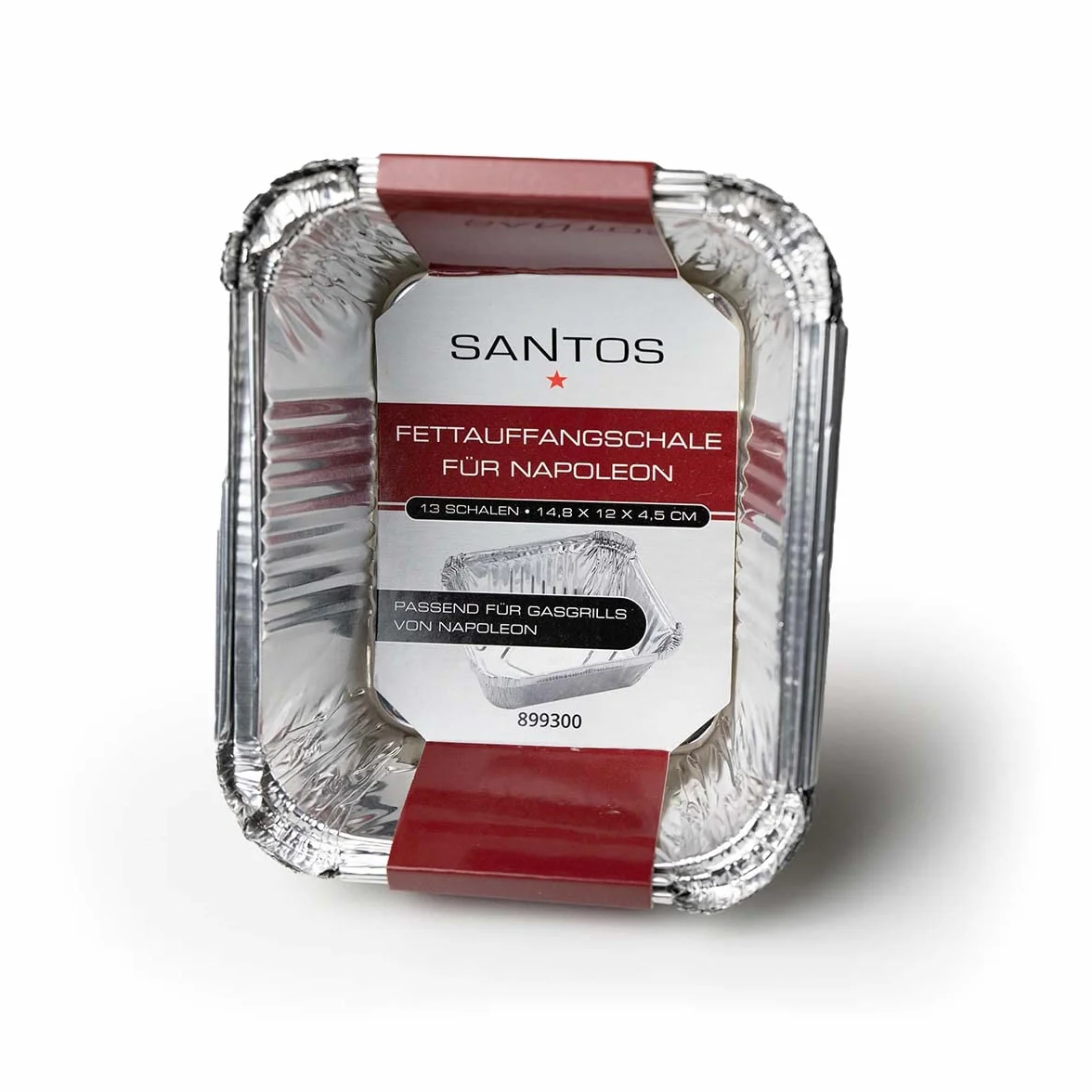 SANTOS 13 tacka na tłuszcz do grilla gazowego Napoleon 14,8 x 12 x 4,5 cm aluminiowa miska do grilla