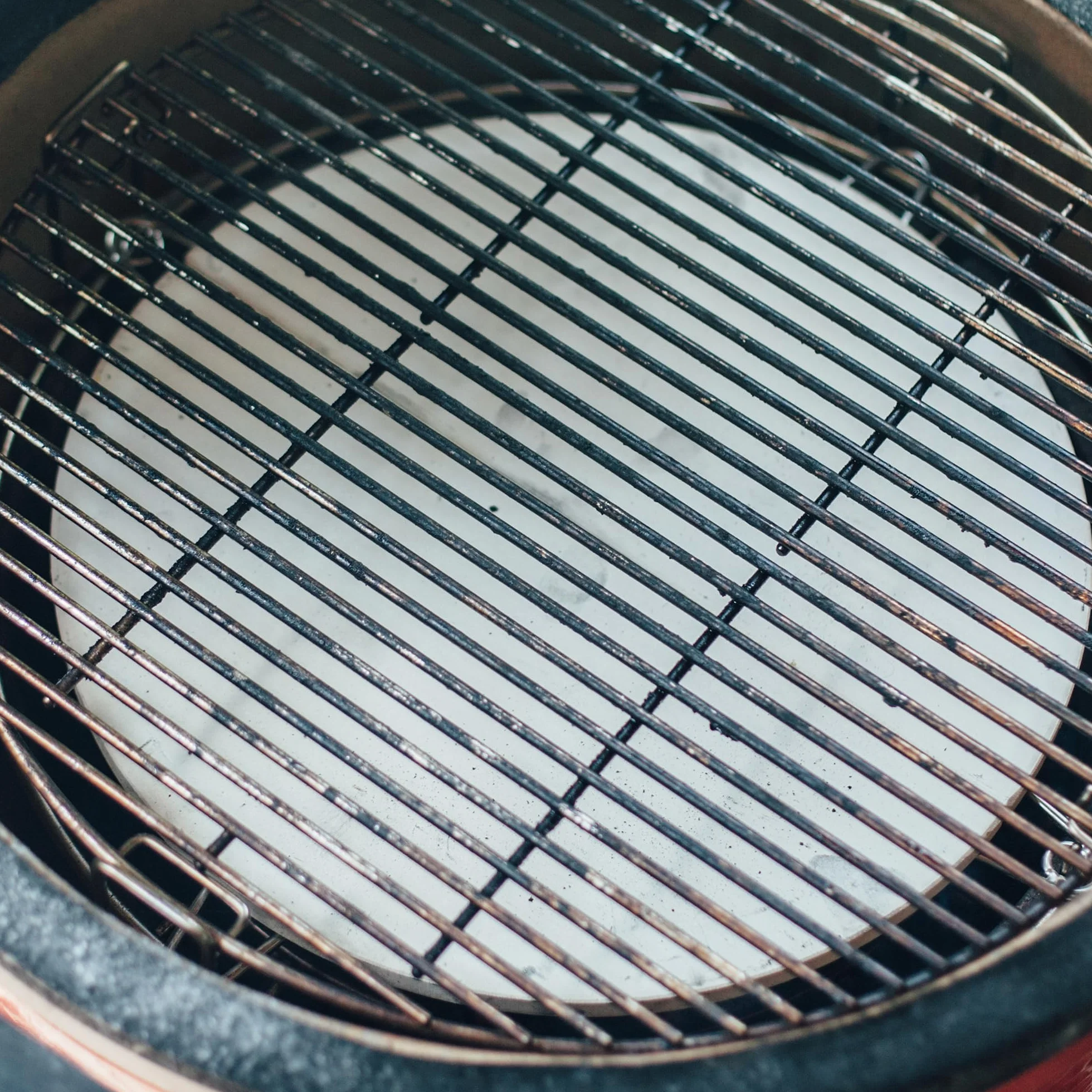 Kamado Joe Deflektor ciepła półokrągły Big Joe zestaw 2 sztuki