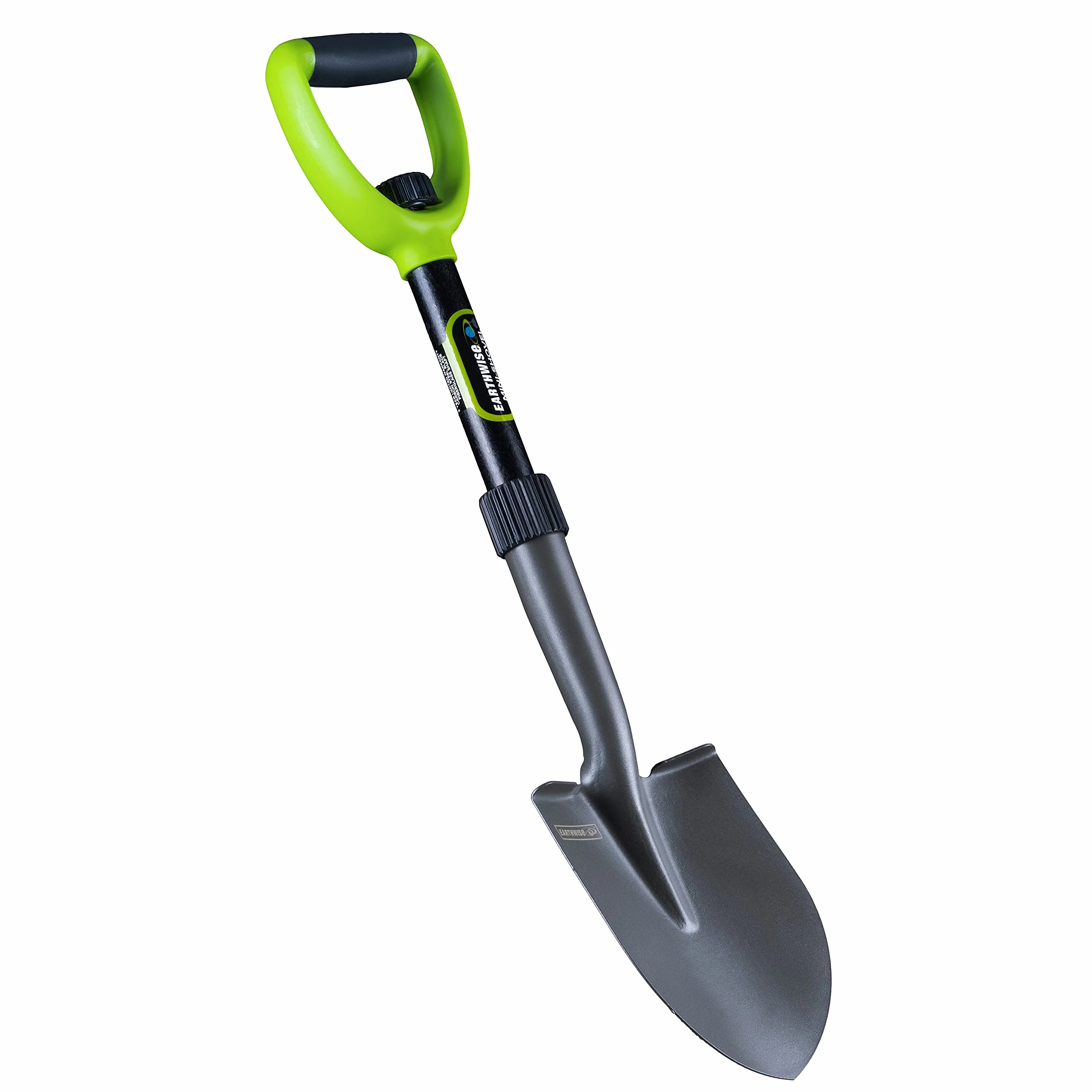 Earthwise 26,5-calowa składana mini łopata ze stali węglowej, uchwyt w kształcie litery D