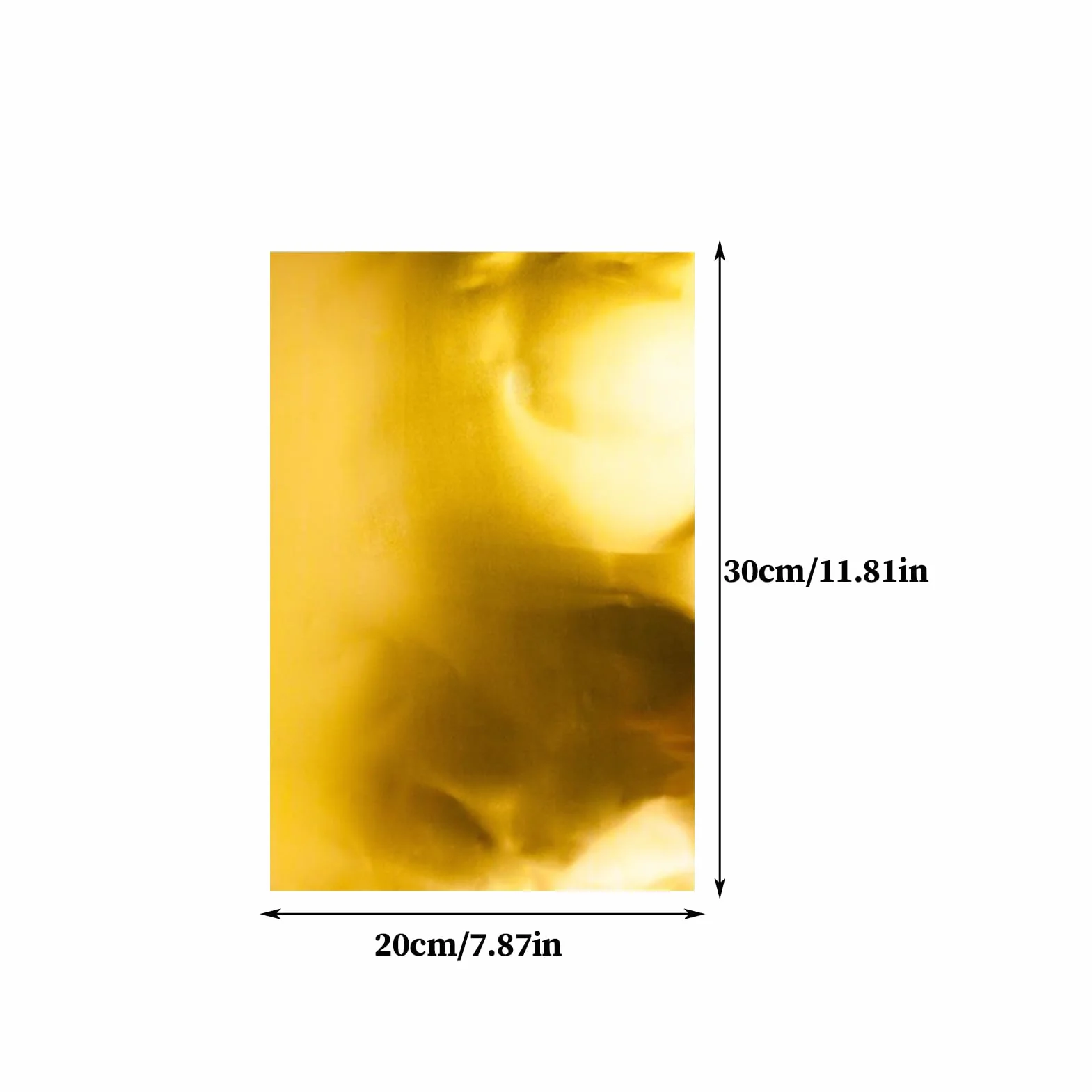 Arkusze do rękodzieła z folii aluminiowej, 10-częściowy zestaw artykułów artystycznych o wysokiej ciągliwości, cienkie arkusze folii metalowej do malowania, grawerowania, mocowania, scrapbookingu, pro