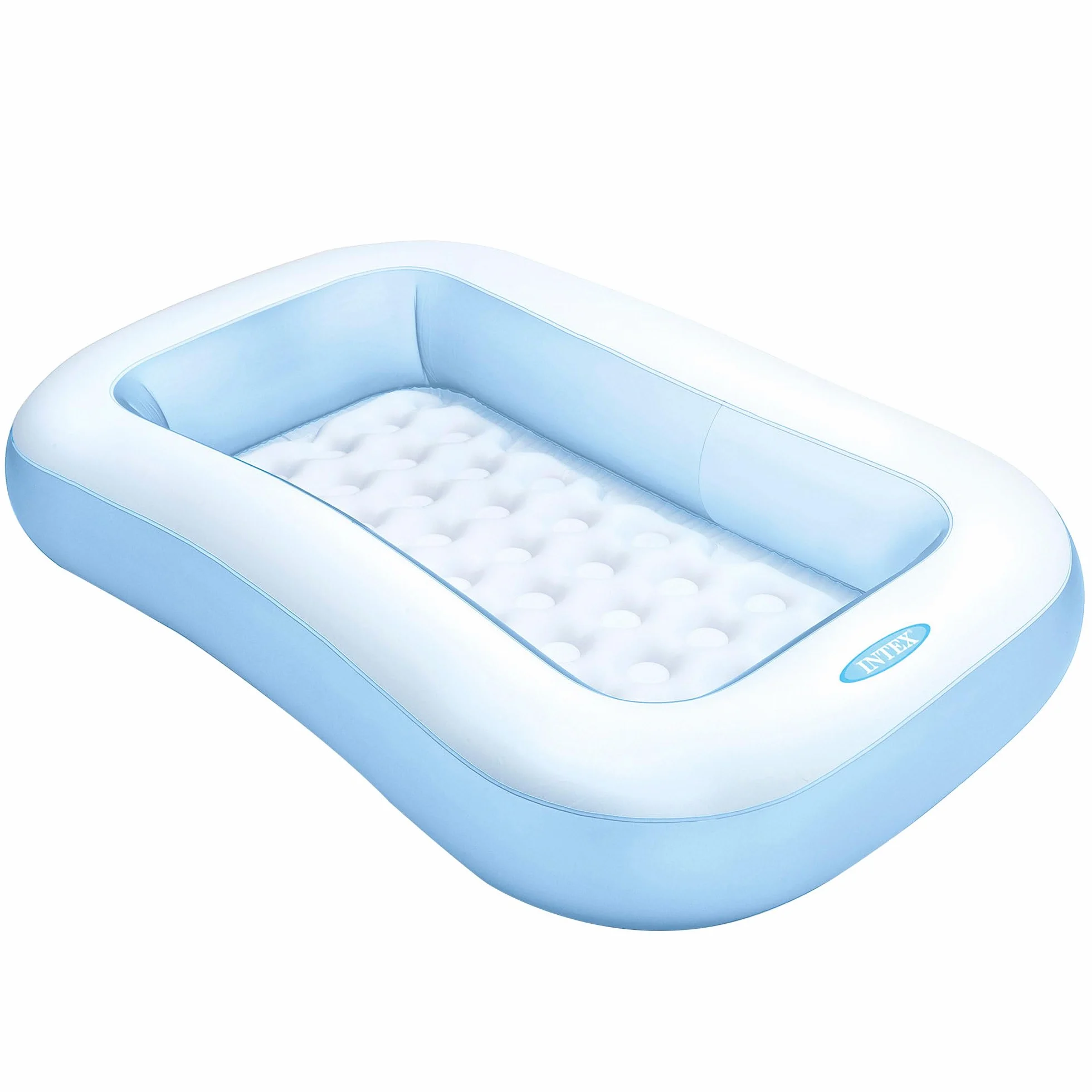 Intex 57403NP Rectangular Baby Pool Basen Ogrodowy, Wielokolorowy, 166 x 100 cm x 25 cm