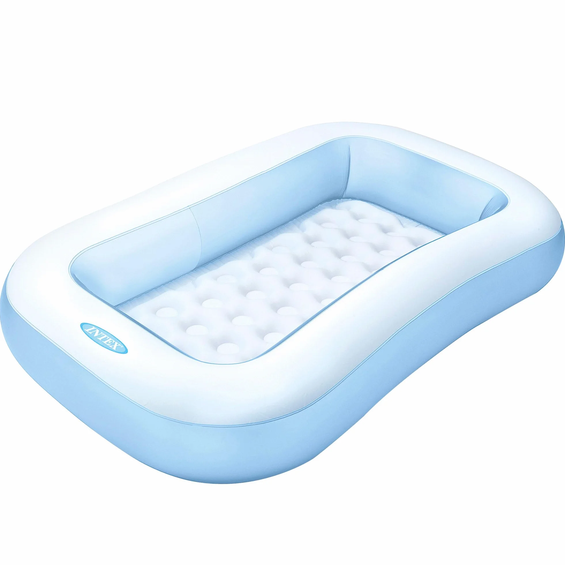 Intex 57403NP Rectangular Baby Pool Basen Ogrodowy, Wielokolorowy, 166 x 100 cm x 25 cm