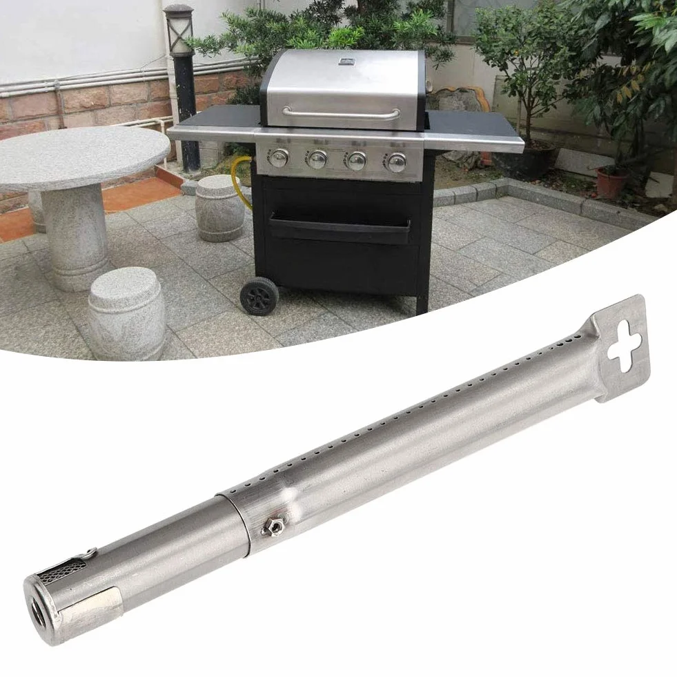 Palniki rurowe do grilla 4 szt. – przenośne palniki turystyczne na gaz do BBQ, kompatybilne z większością grilli gazowych
