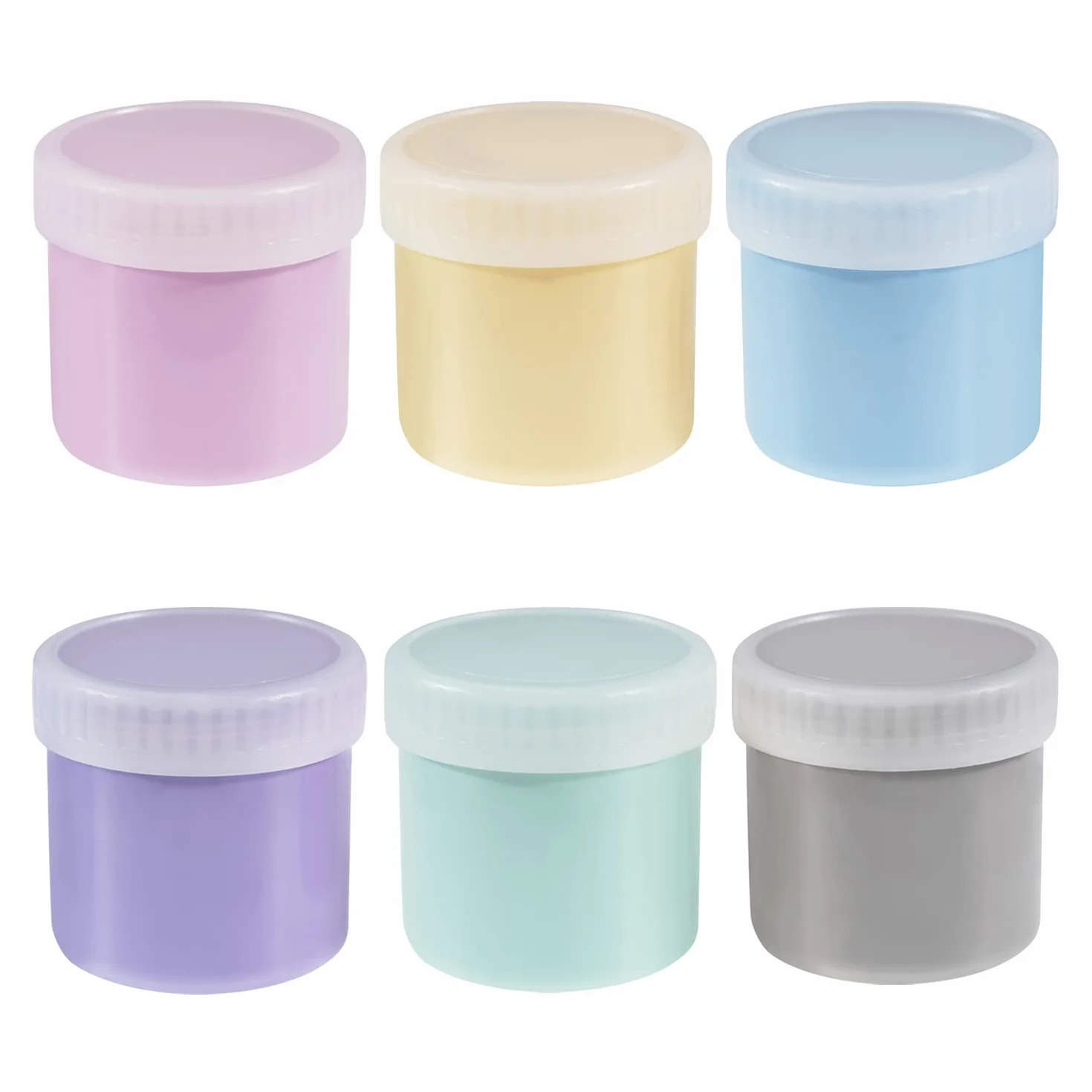 Eberhard Faber 578604 - Farby do malowania palcami EFA Color, 6 pastelowych kolorów po 40 ml każdy, nietoksyczne farby do malowania palcami dla dzieci | Po 40 ml, nietoksyczne farby na palce dla dzieci