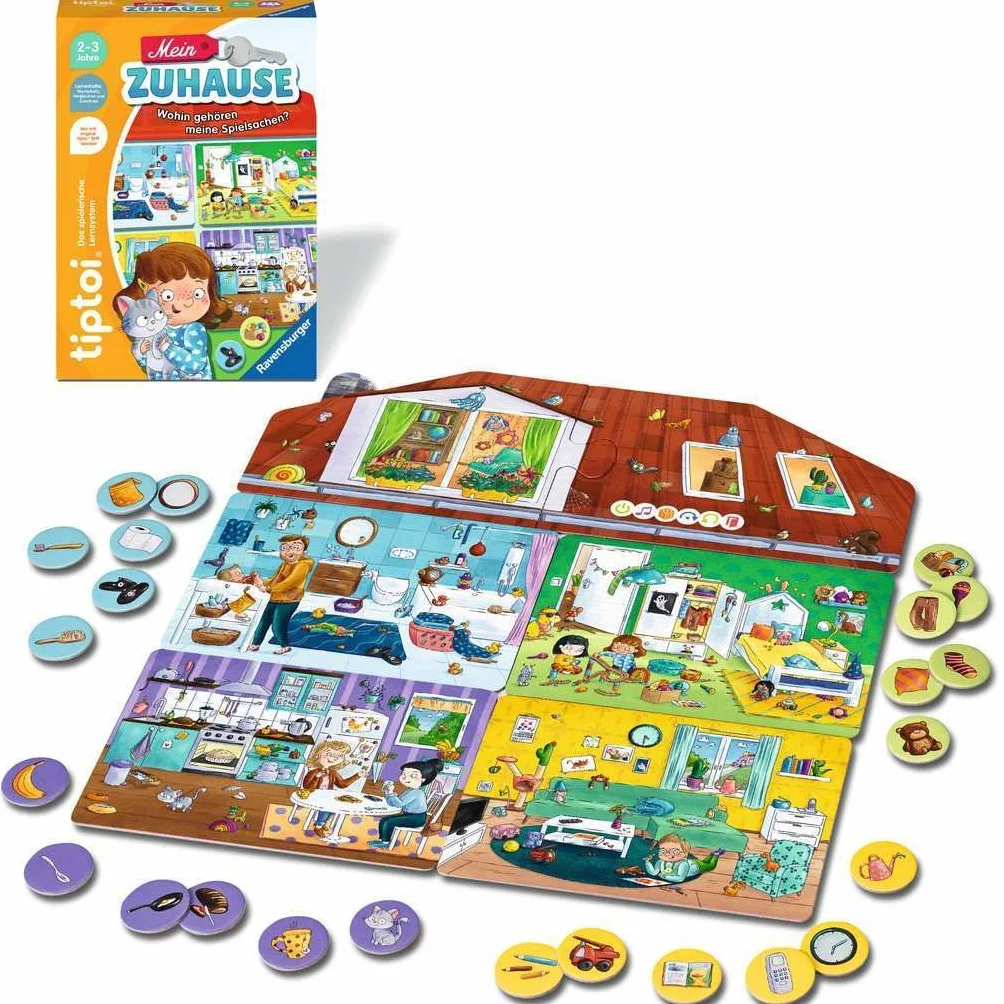 tiptoi® Mein Zuhause - ab 2 Jahre: Wohin gehören meine Spielsachen?