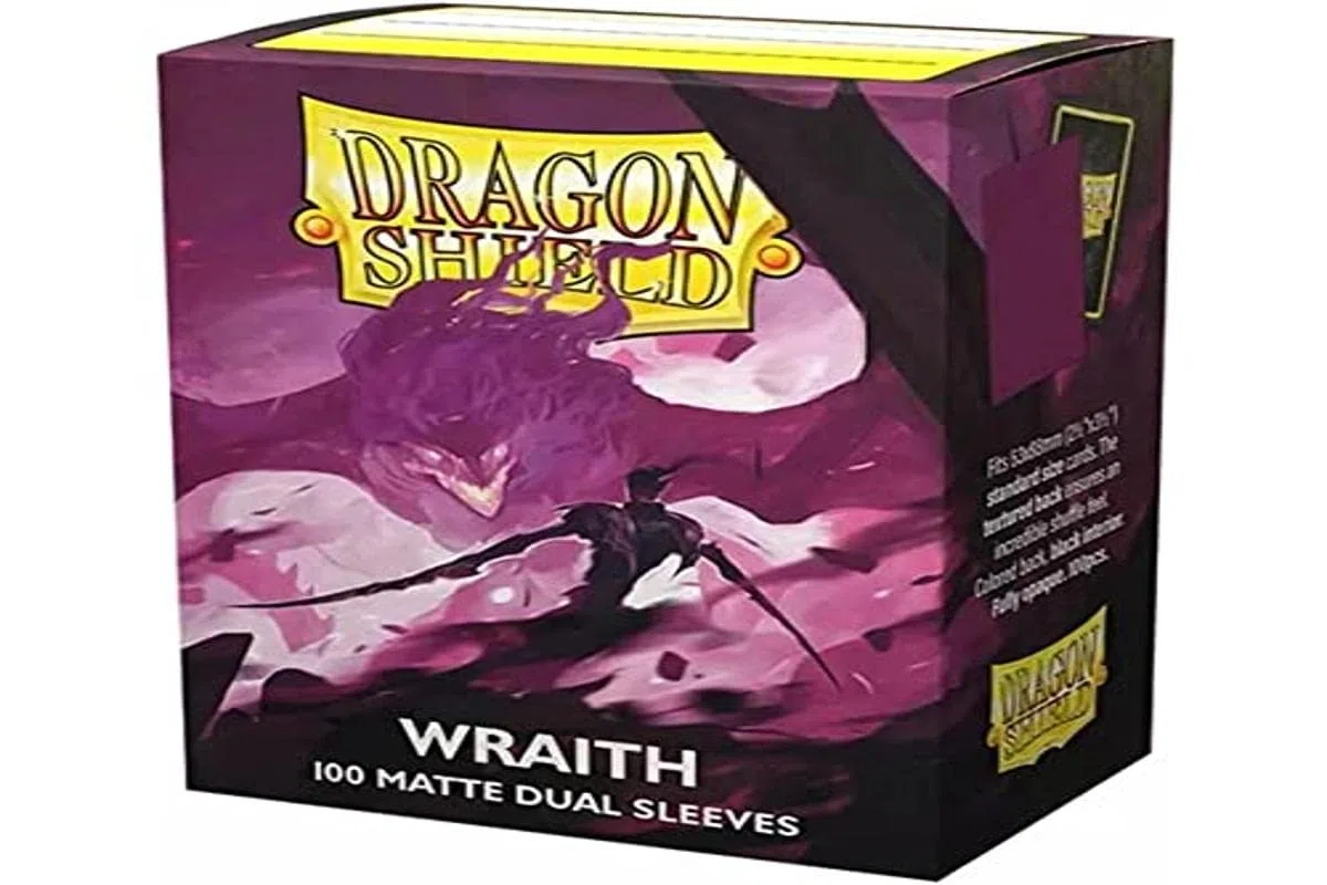 Arcane Tinmen ApS ART15056 Dragon Shield: Matte – Dual Wraith (100)