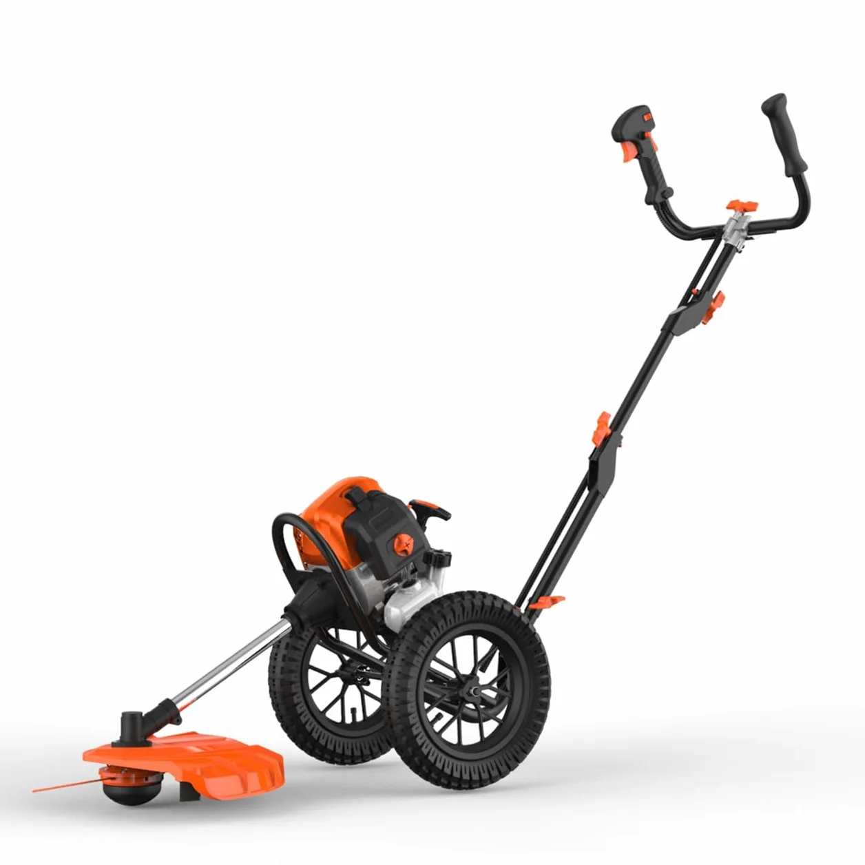 Kosa Spalinowa FUXTEC FX-FSR162 62 cm3 3,5 KM Duże Koła Pneumatyczne Składana Konstrukcja Profesjonalna Głowica Żyłkowa Easy Starter