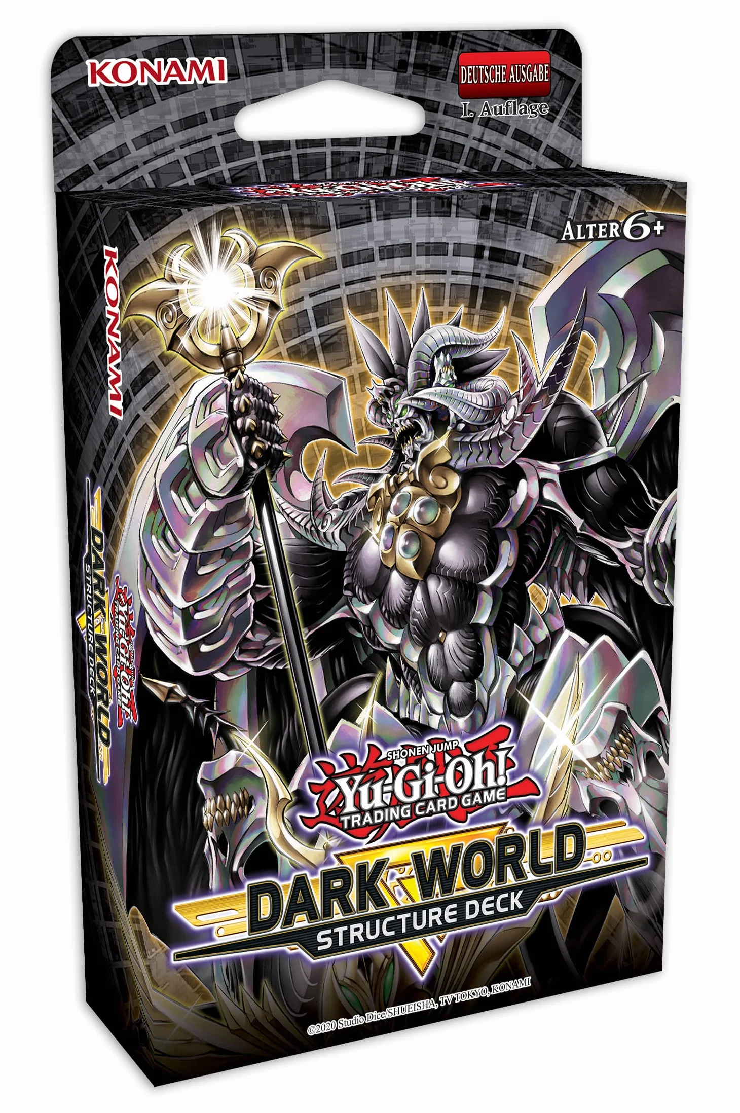 Yugioh Structure Deck - Dark World - niemiecka edycja + 1 ładowarka Ultra Pro Superior - oryginalne opakowanie