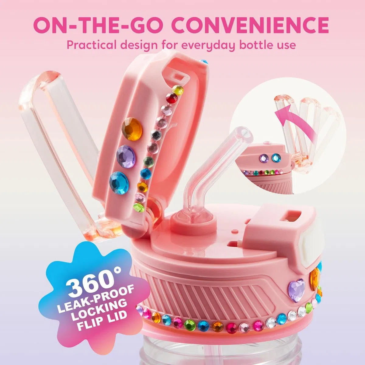Klever Kits Unicorn Gem Painting Bottle