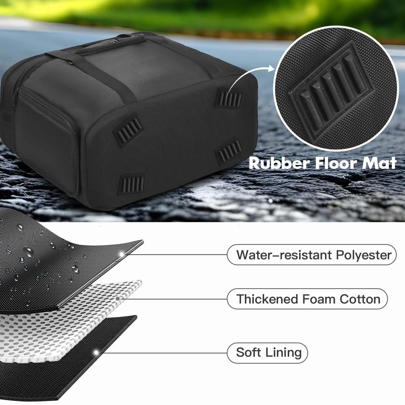 Futerał do przenoszenia ECOFLOW Delta 3 Plus, torba podróżna kompatybilna z Delta 2/Delta 3/3 Classic