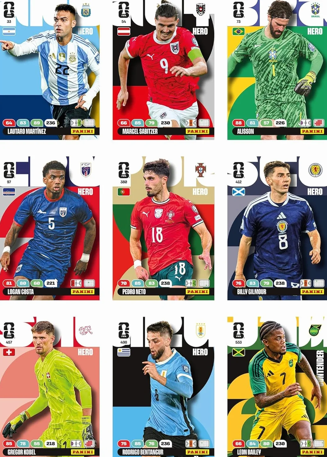 Mistrzostwa Świata FIFA 2026 Trading Cards Game Blister Premium Gold (1 etui premium + 4 ekskluzywne karty z limitowanej edycji)