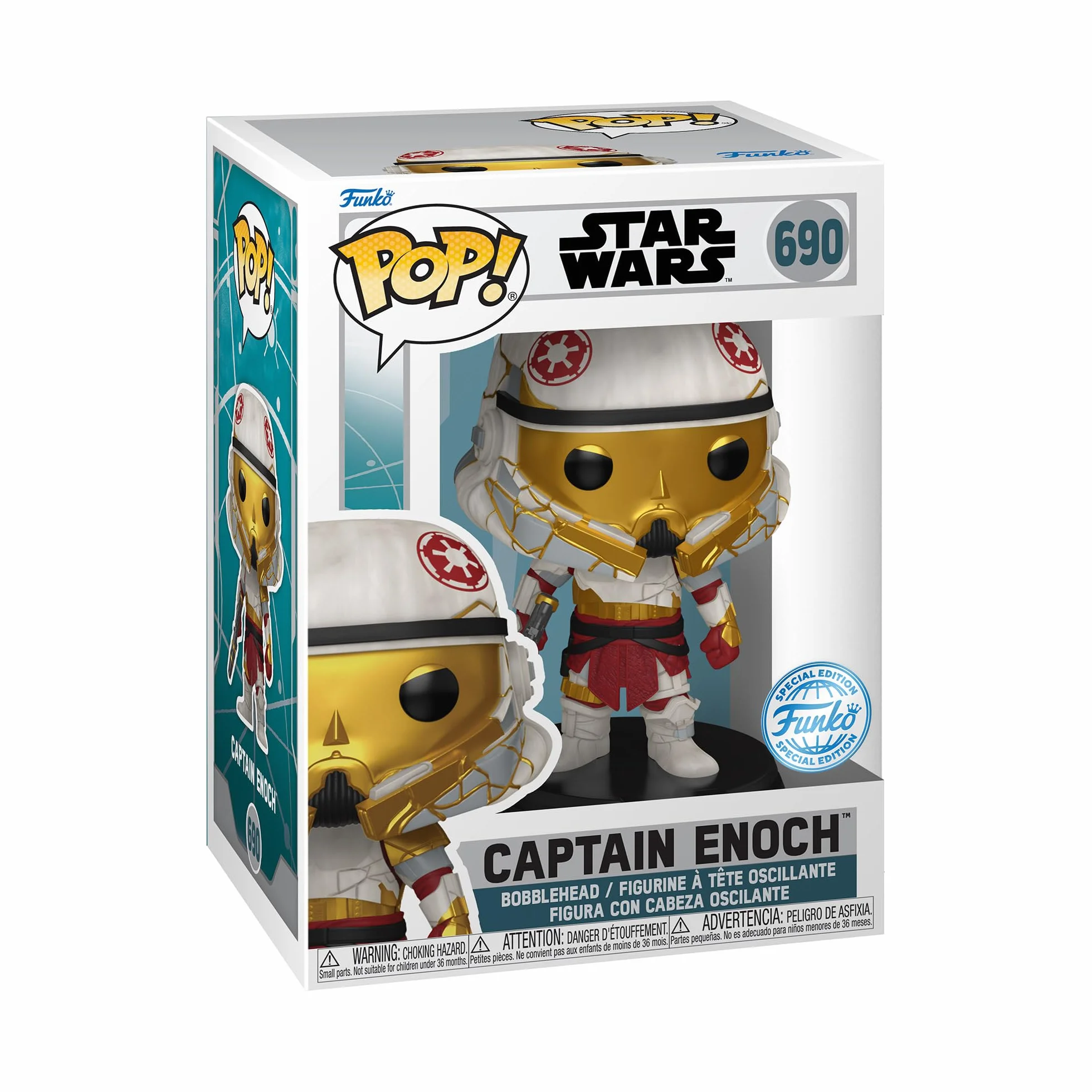 Funko POP! Star Wars: Ahsoka - Wyłączność Amazon - Kolekcjonerska figurka winylowa - Pomysł na prezent - Oficjalny towar - Zabawki dla dzieci i dorosłych - Fani TV
