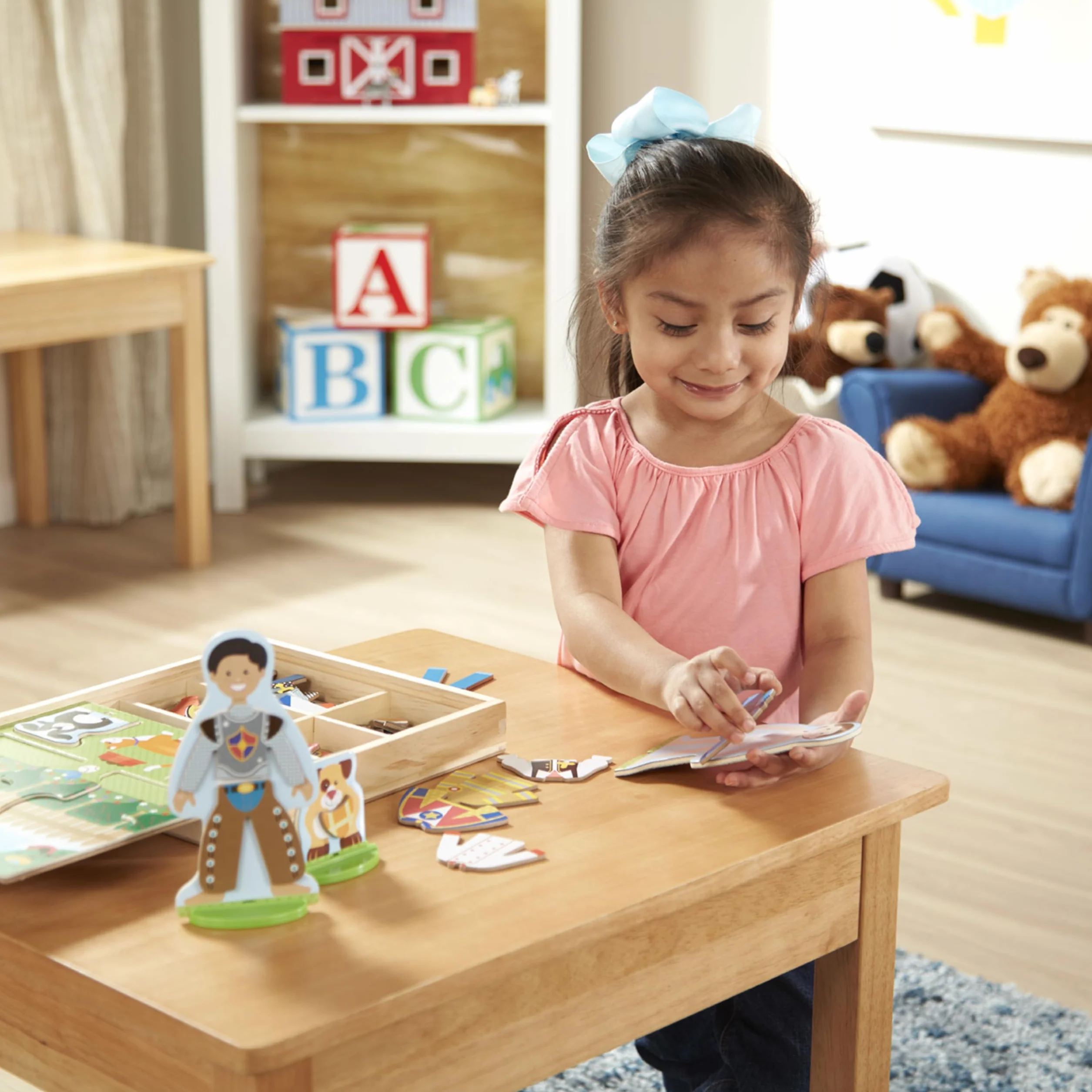 Melissa & Doug Occupations Magnetic Pretend Play Set, Pretend Play Toy, Cognitive Skills, 3+, Gift for Boy or Girl