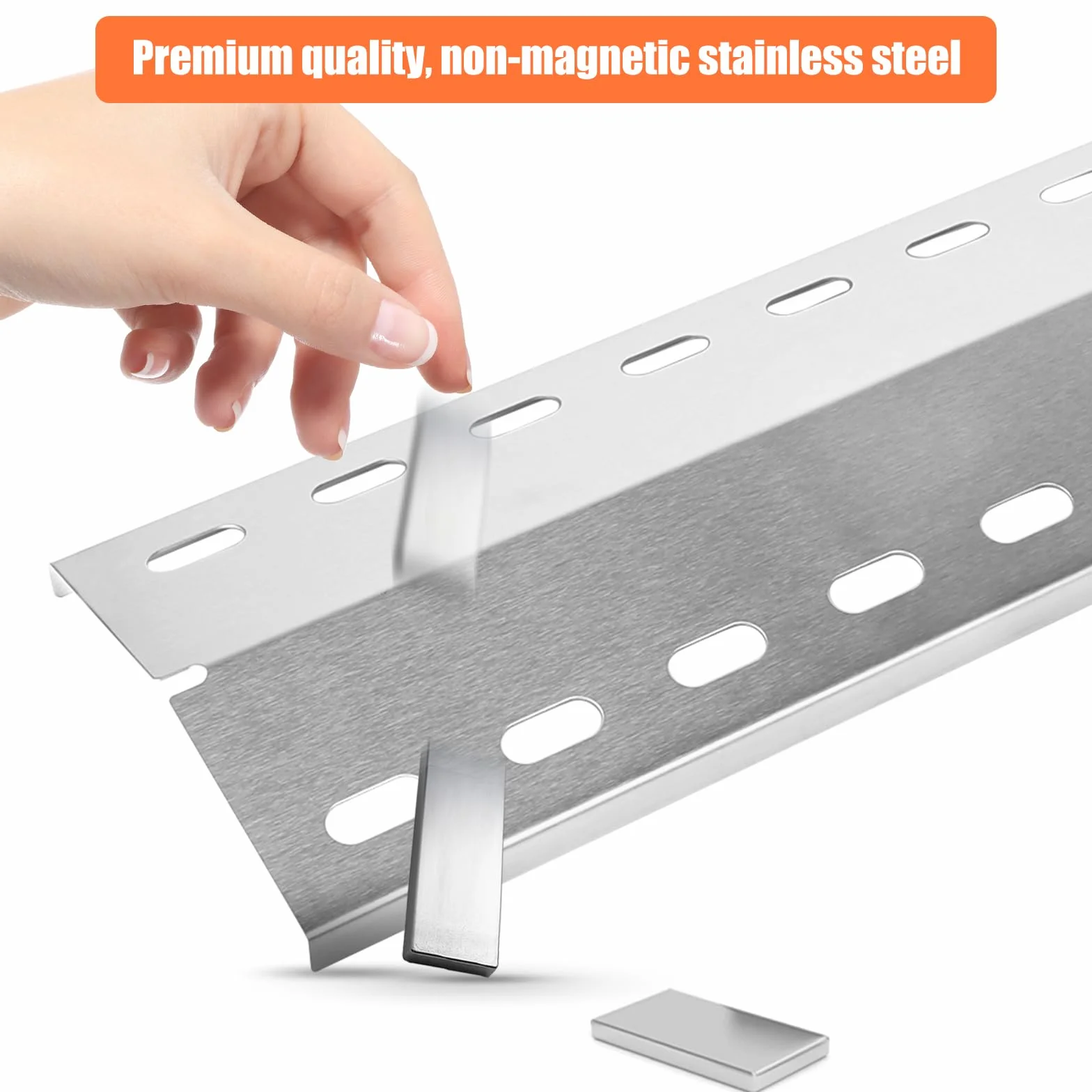Uniwersalna osłona palnika 41 x 14 cm do Tepro Richfield CBD-410BYB, Napoleons Rogue 2, Mayer Barbecue