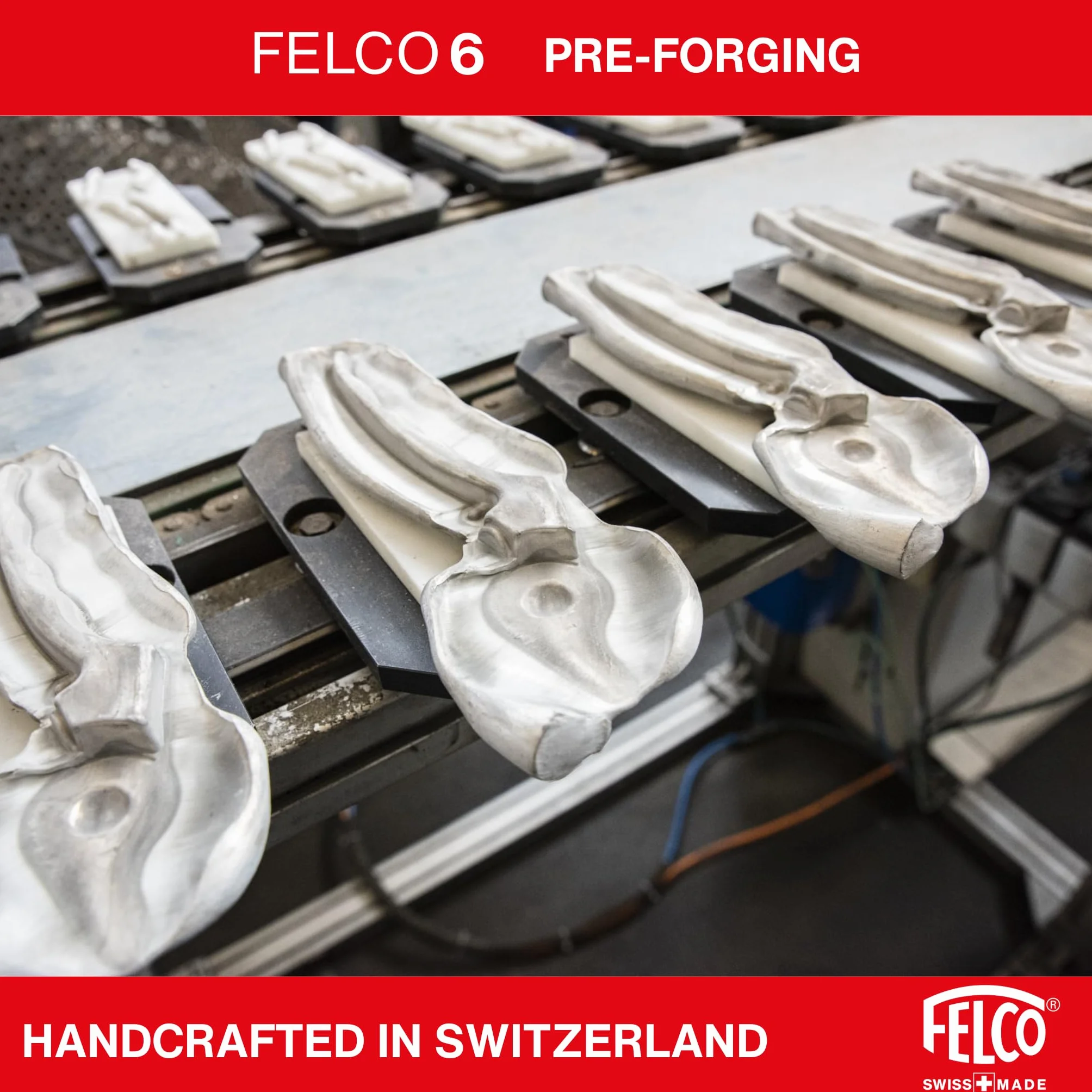 FELCO 6 sekator bypass 42 mm stal hartowana aluminiowe uchwyty kute ergonomiczna głowica pochylona
