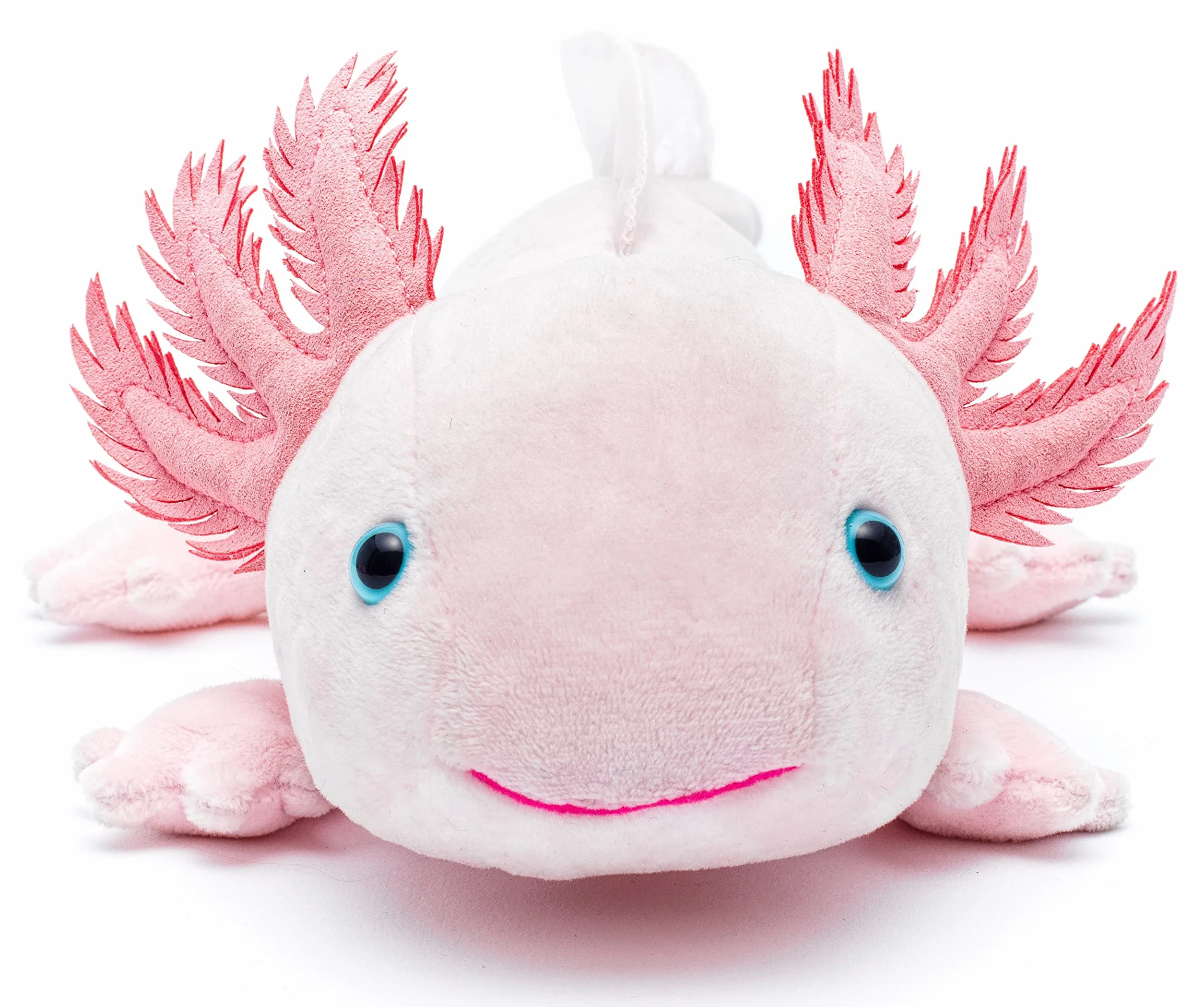 Uni-Toys – Axolotl – 32 cm (długość) – zwierzę wodne – pluszowe zwierzątko pluszowe, maskotka