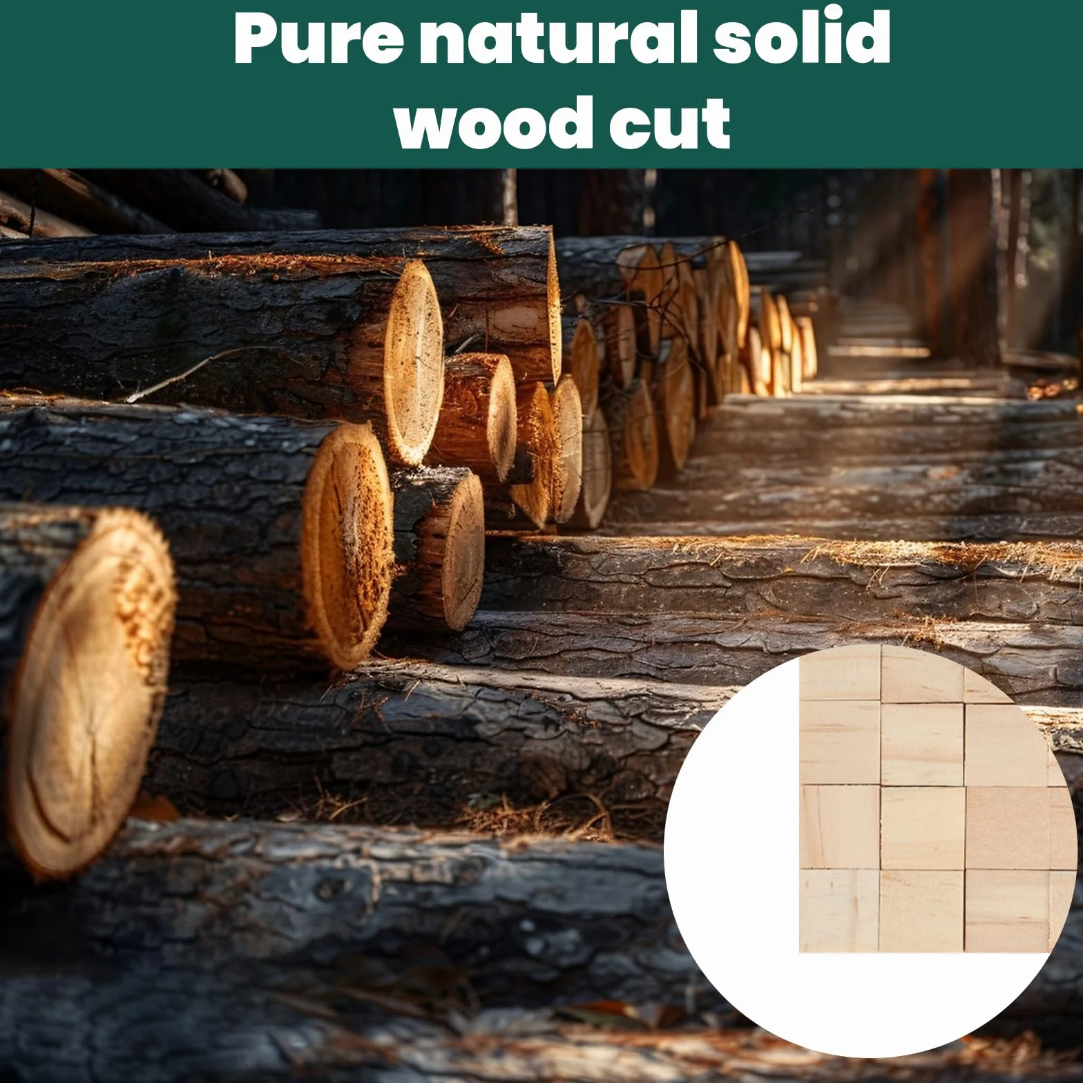 Małe Drewniane Kostki, 90 Szt., 2 x 2 x 2 Cm, Naturalne, Niedokończone, Kwadratowe Kostki Drewniane, Do Majsterkowania, Znaczków, Puzzli, Cyfr, Dekoracji, Rzemiosła Drzewnego