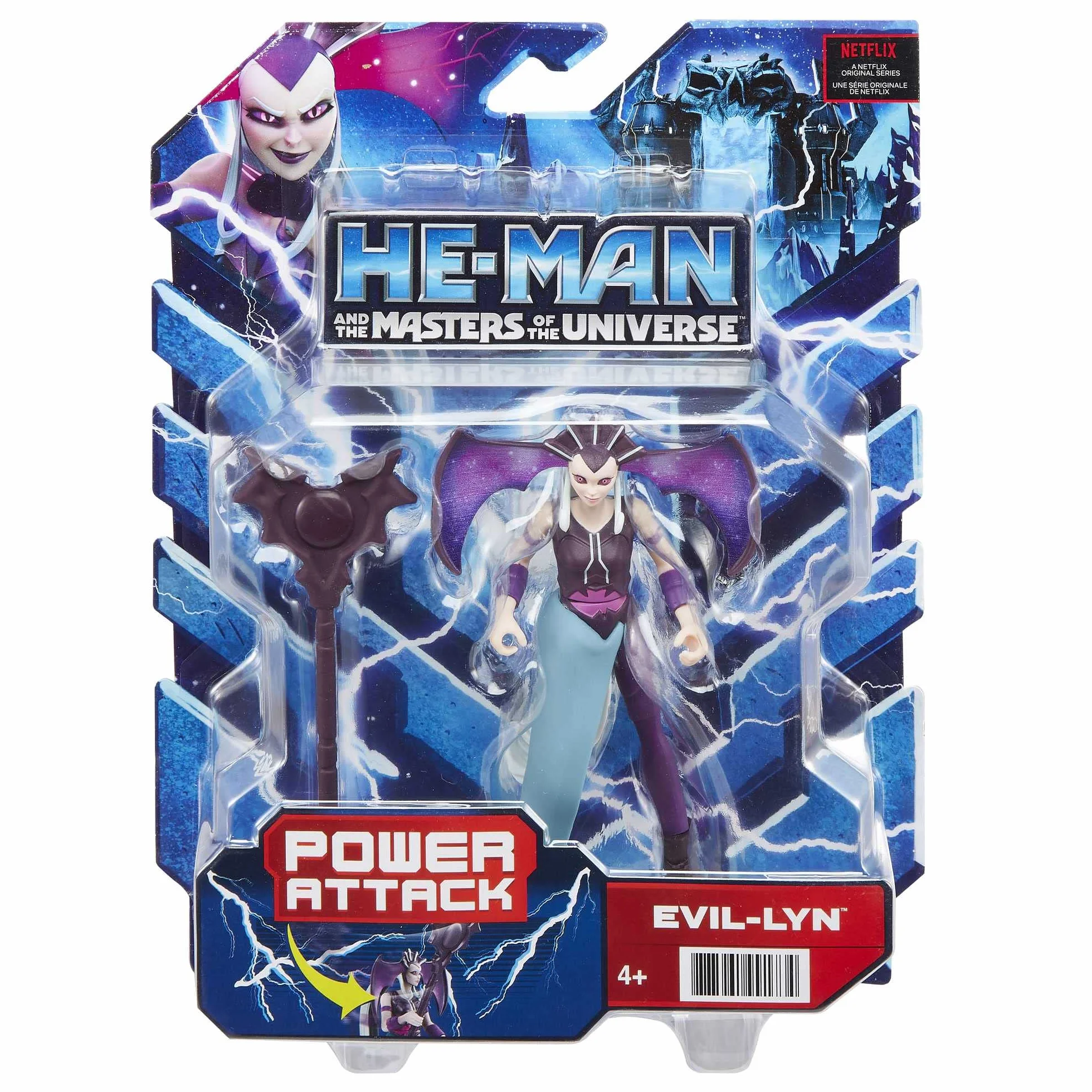 He-Man i władcy wszechświata Wiedźma Figurka podstawowa z ruchomymi punktami + akcesorium, inspirowana serialem animowanym, prezent dla dzieci od 4 roku życia, HBL72