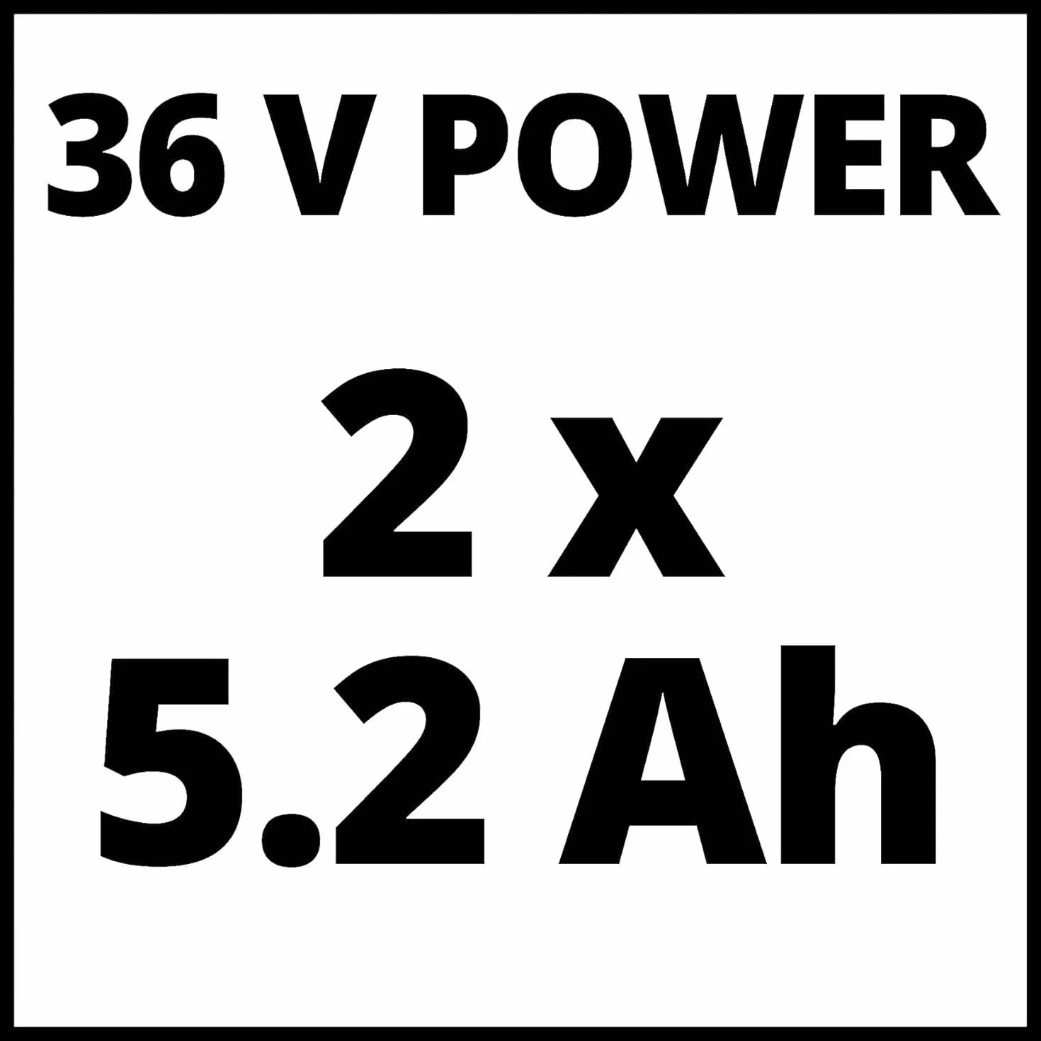 Einhell RASARRO 36/42 Power X-Change Kosiarka akumulatorowa 36V 42cm 725m² 50L Mulczer 2x5,2Ah Twincharger