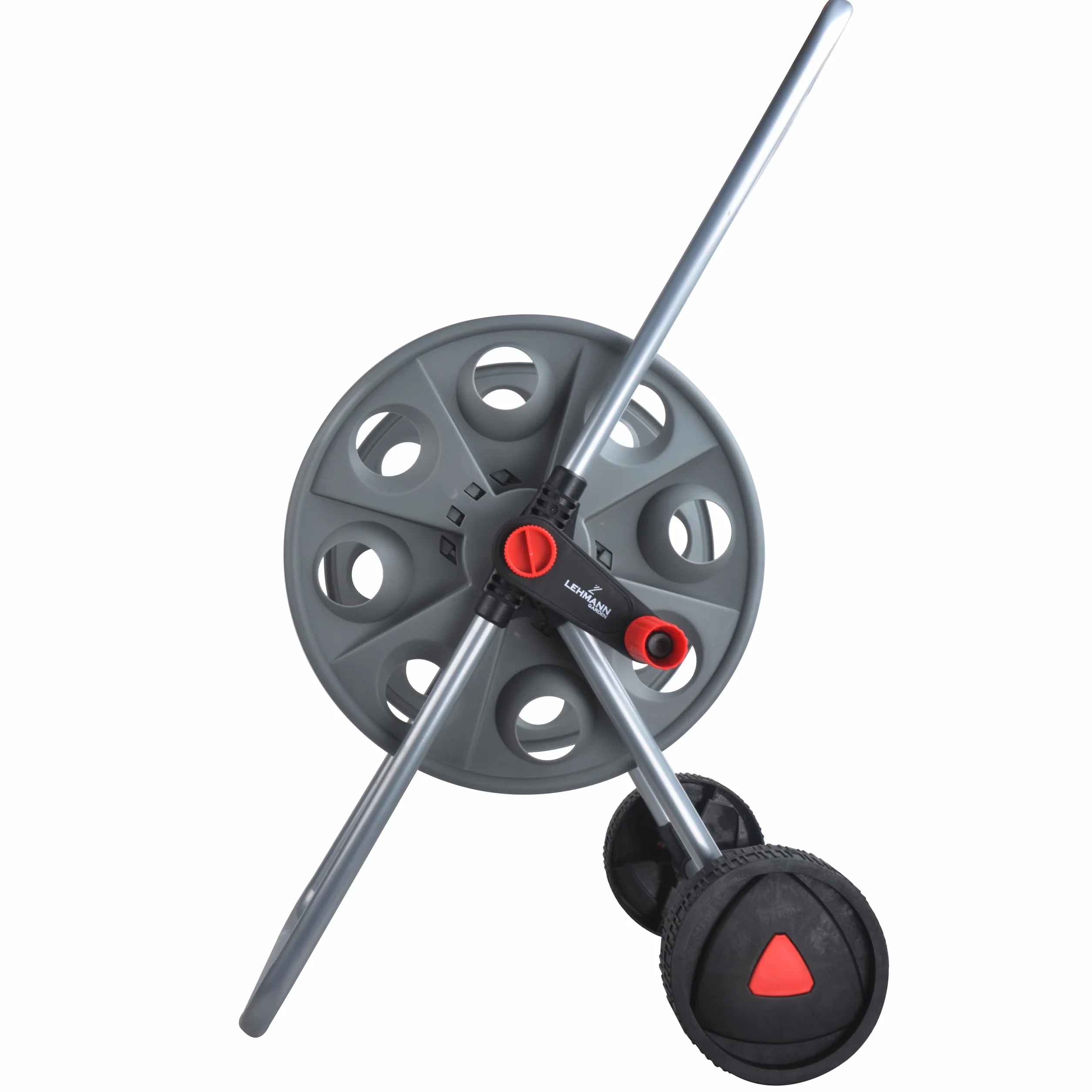 Lehmann LGAHT-4525 wózek na wąż ogrodowy do 45 m 1/2" 3/4" stalowy 46x44x75 cm 2,5 kg