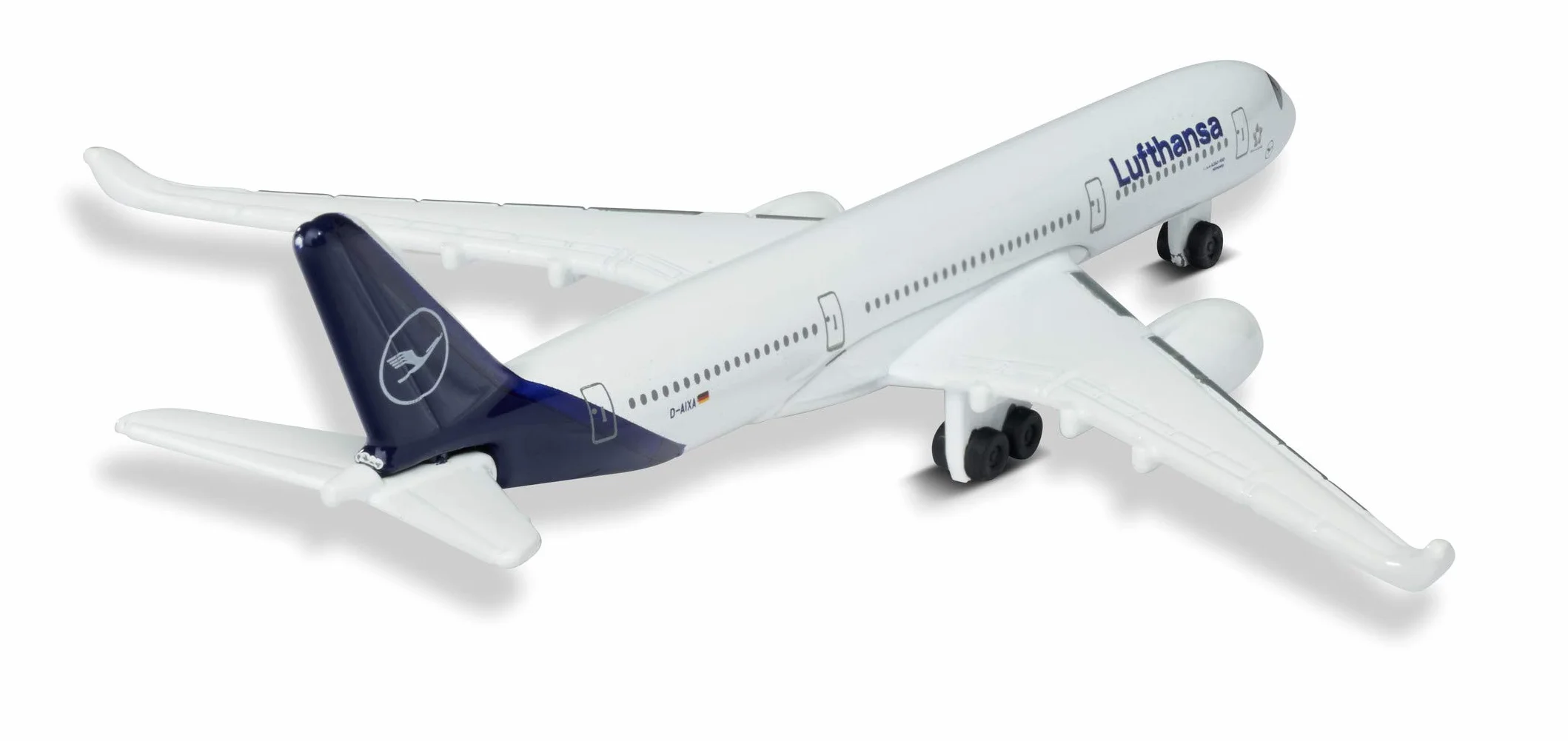 Majorette - Airplane Airbus 350 Lufthansa Samolot, Biały, 212057980Q02
