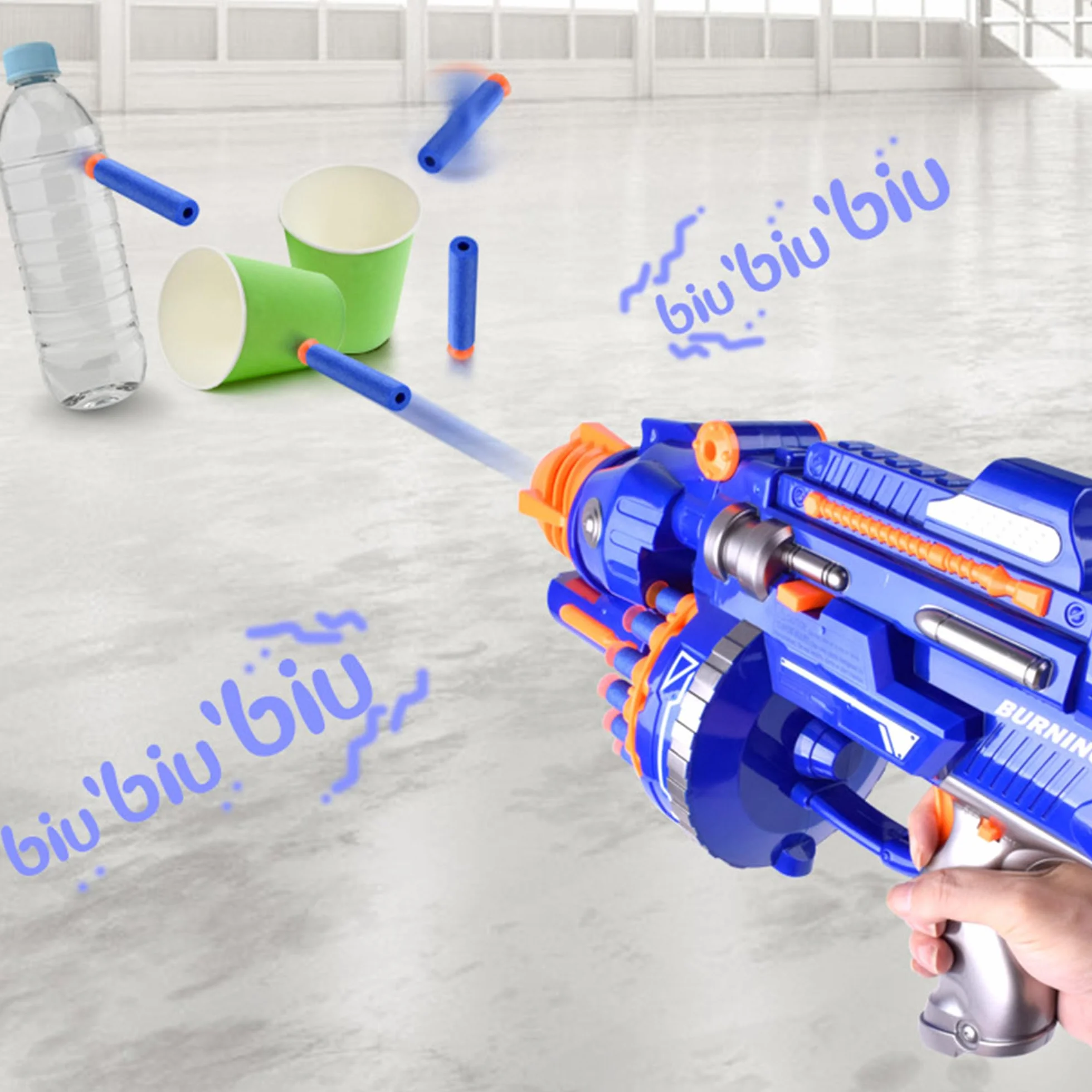 Nerf N Strike Elite 2.0 Series 400 PCS Piankowe Rzutki 7.2cm Kule Kompatybilne Akcesoria Amunicji