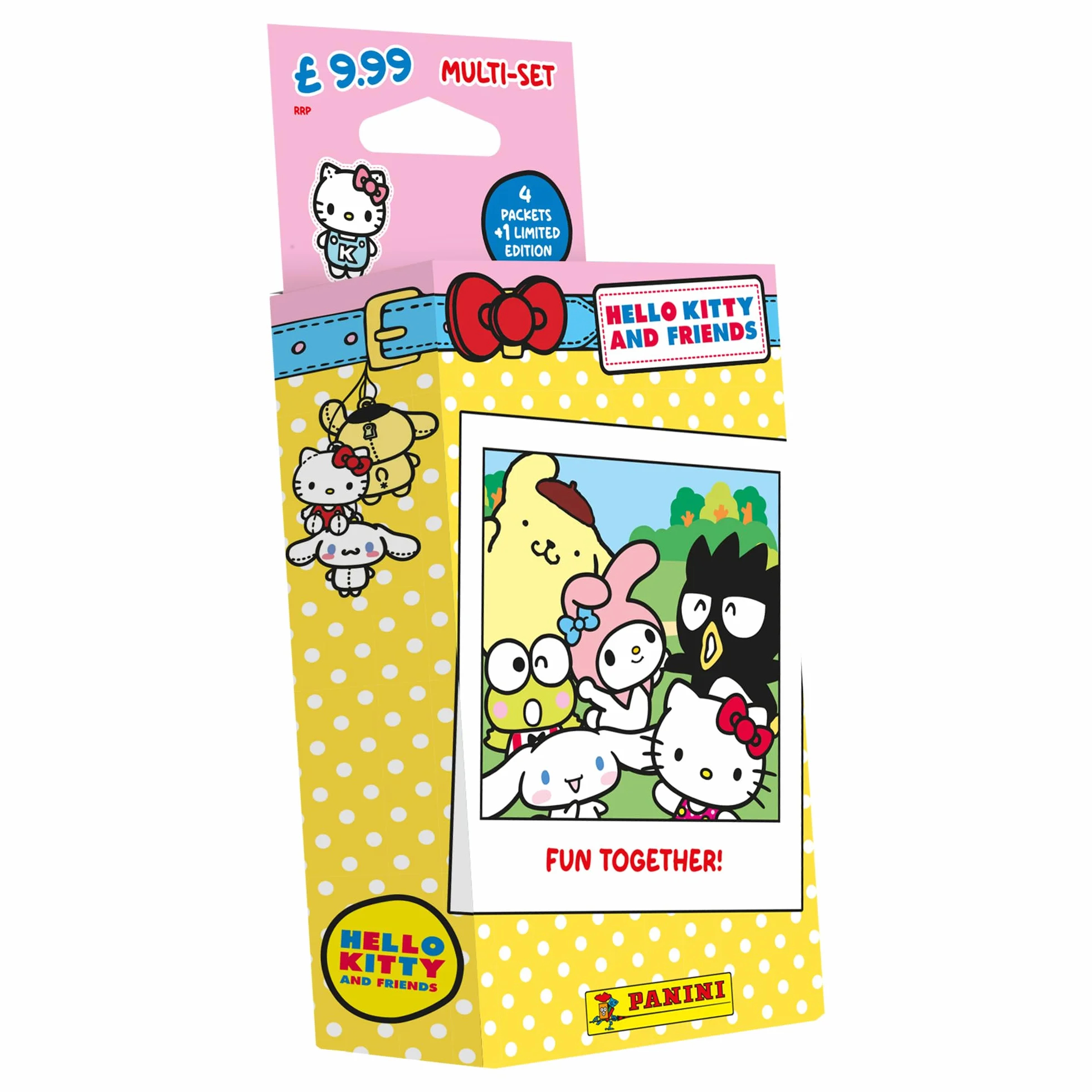 Panini Hello Kitty & Friends Trading Cards Blister 3 kieszenie premium + 1 karta limitowana