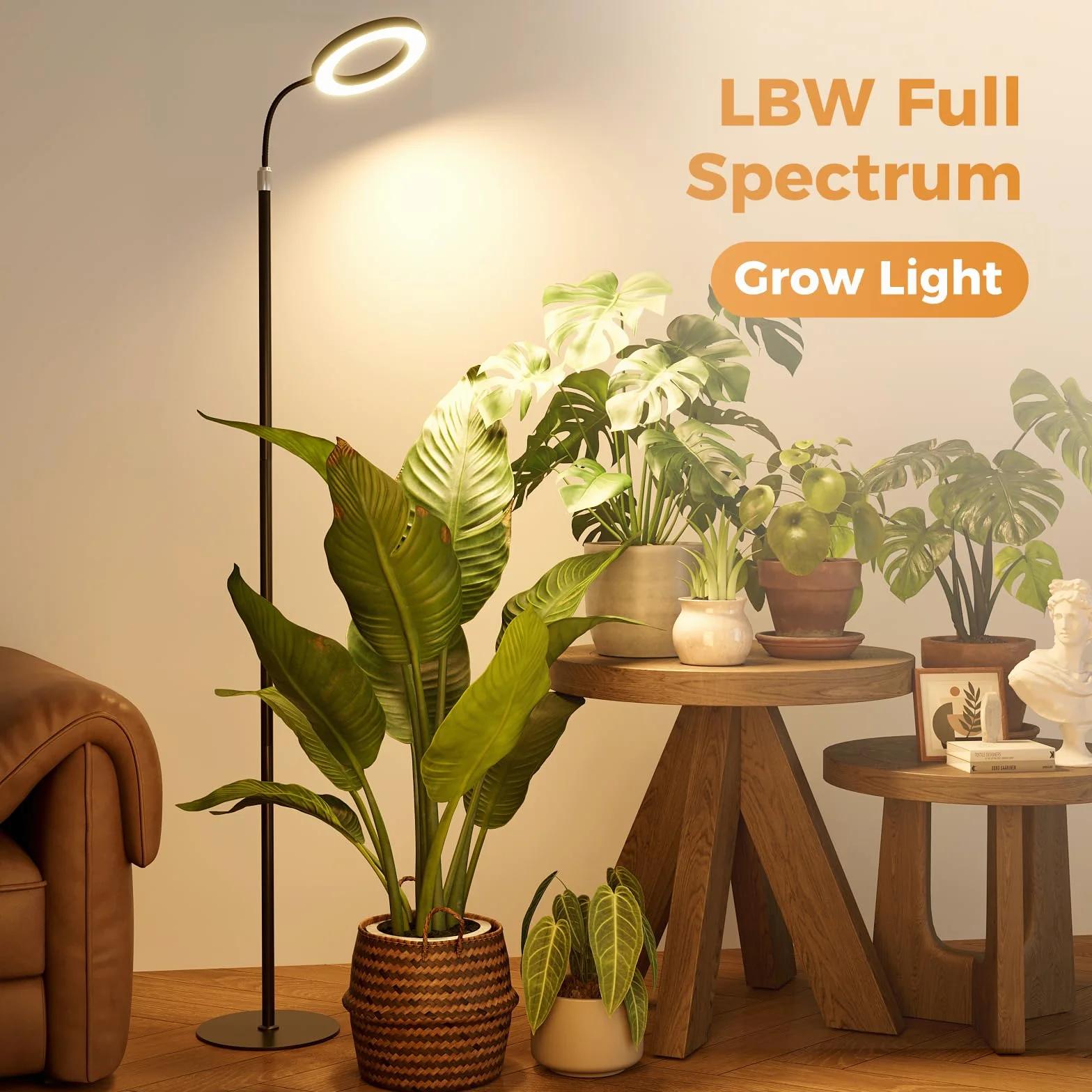 Bamworld Lampa do uprawy roślin z podstawą