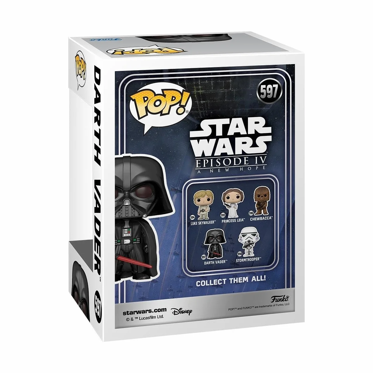 Funko POP! Star Wars: SWNC - Darth Vader - Kolekcjonerska figurka winylowa - Pomysł na prezent - Oficjalny towar - Zabawki dla dzieci i dorosłych - Fani filmów