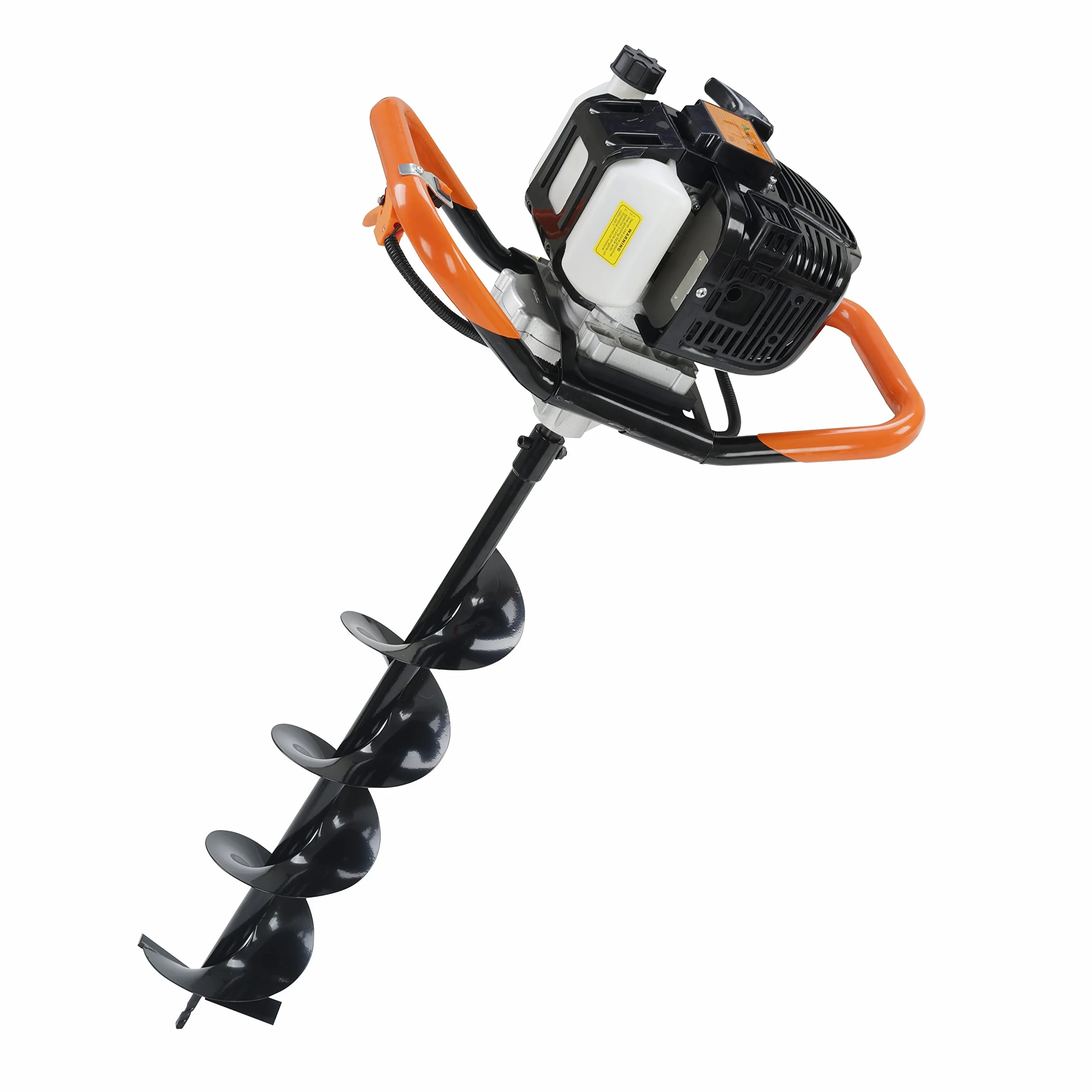 Benzynowy świder ziemny 52CC wiertarka gruntowa 10 cm 15 cm 20 cm przedłużenie